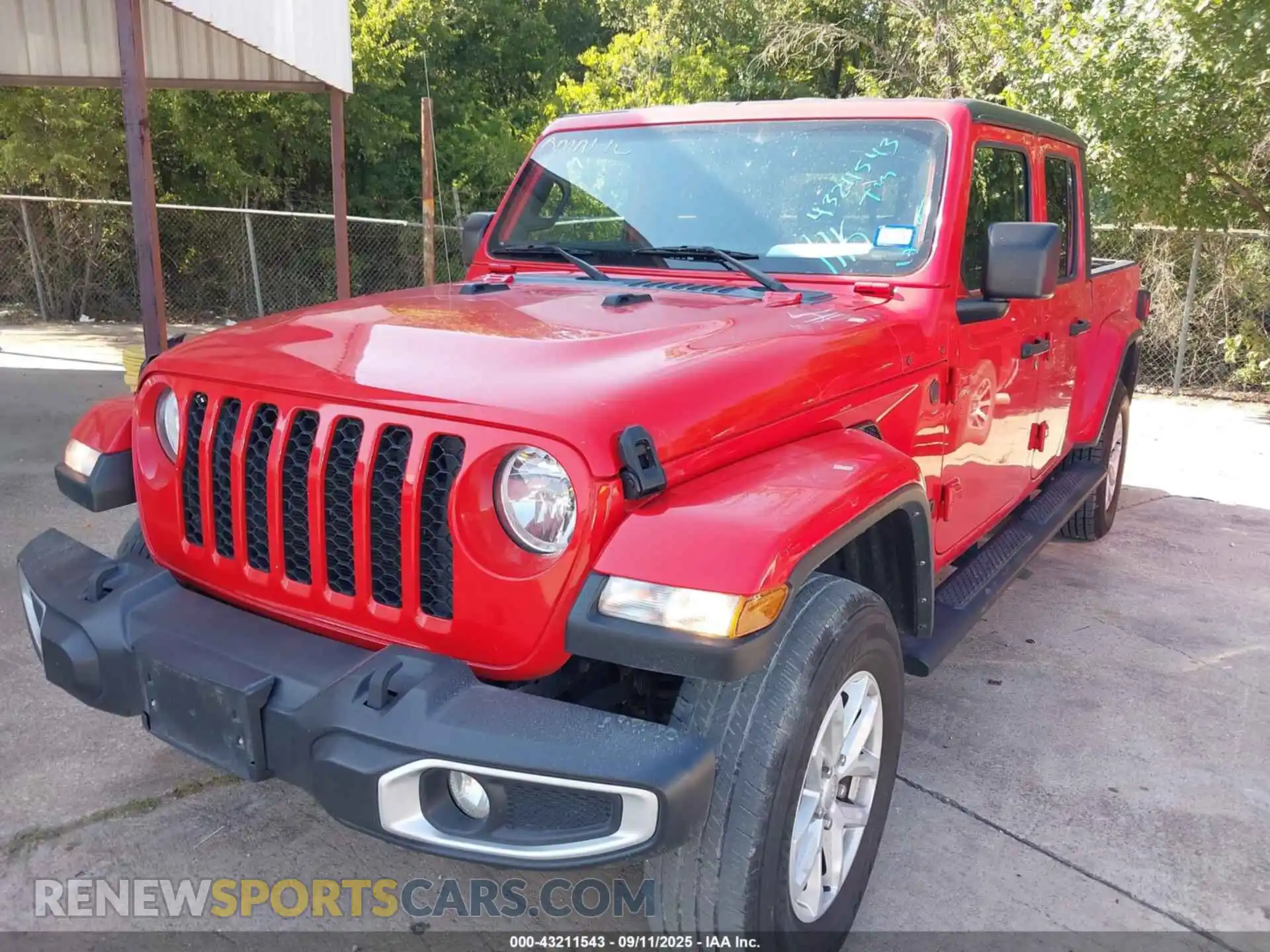 2 Photograph of a damaged car 1C6HJTAG3PL535188 JEEP GLADIATOR 2023