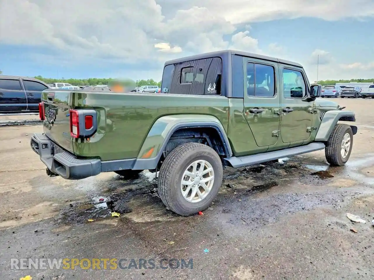 3 Photograph of a damaged car 1C6HJTAG3PL540374 JEEP GLADIATOR 2023