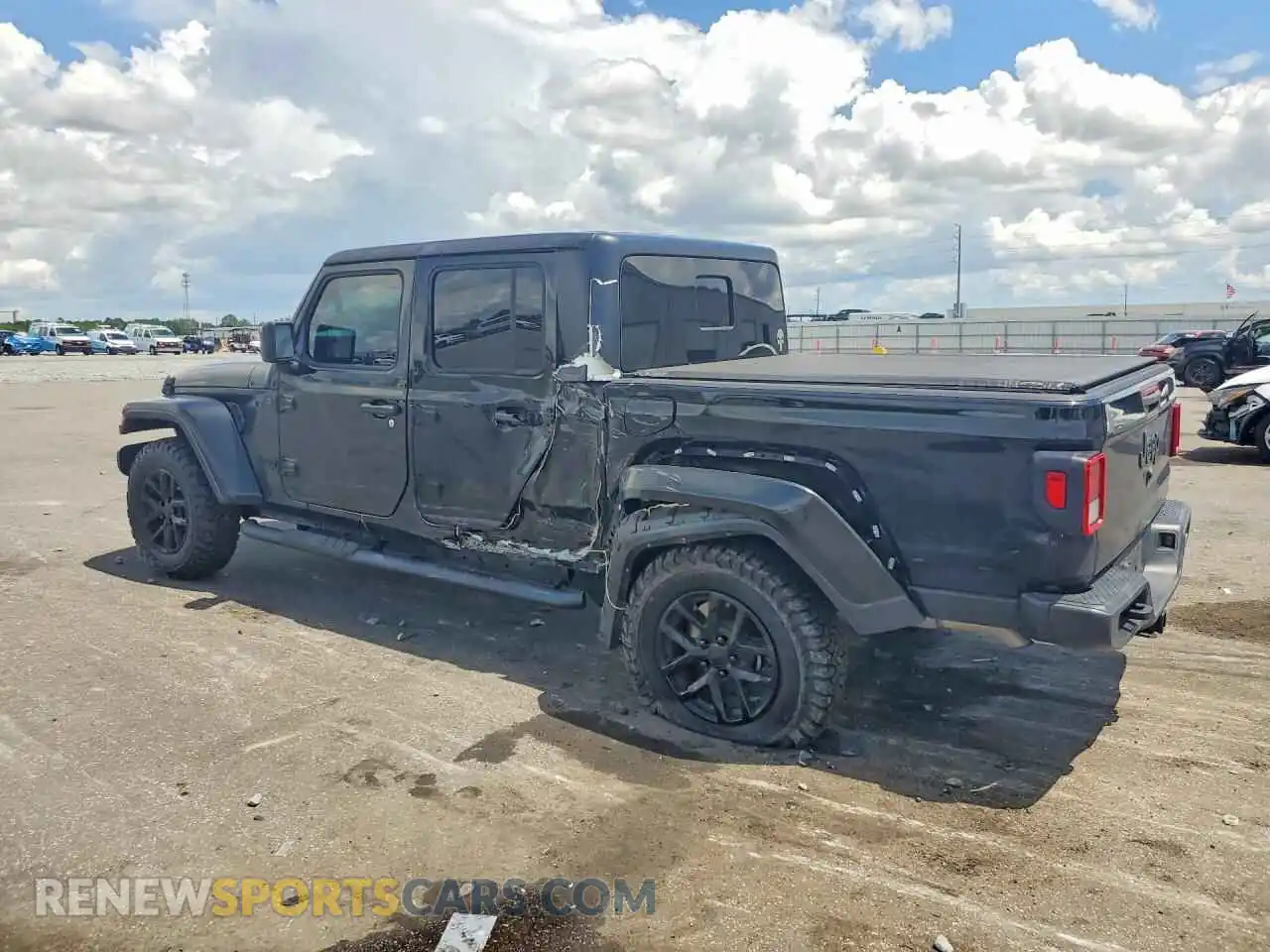 2 Фотография поврежденного автомобиля 1C6HJTAG3PL554615 JEEP GLADIATOR 2023