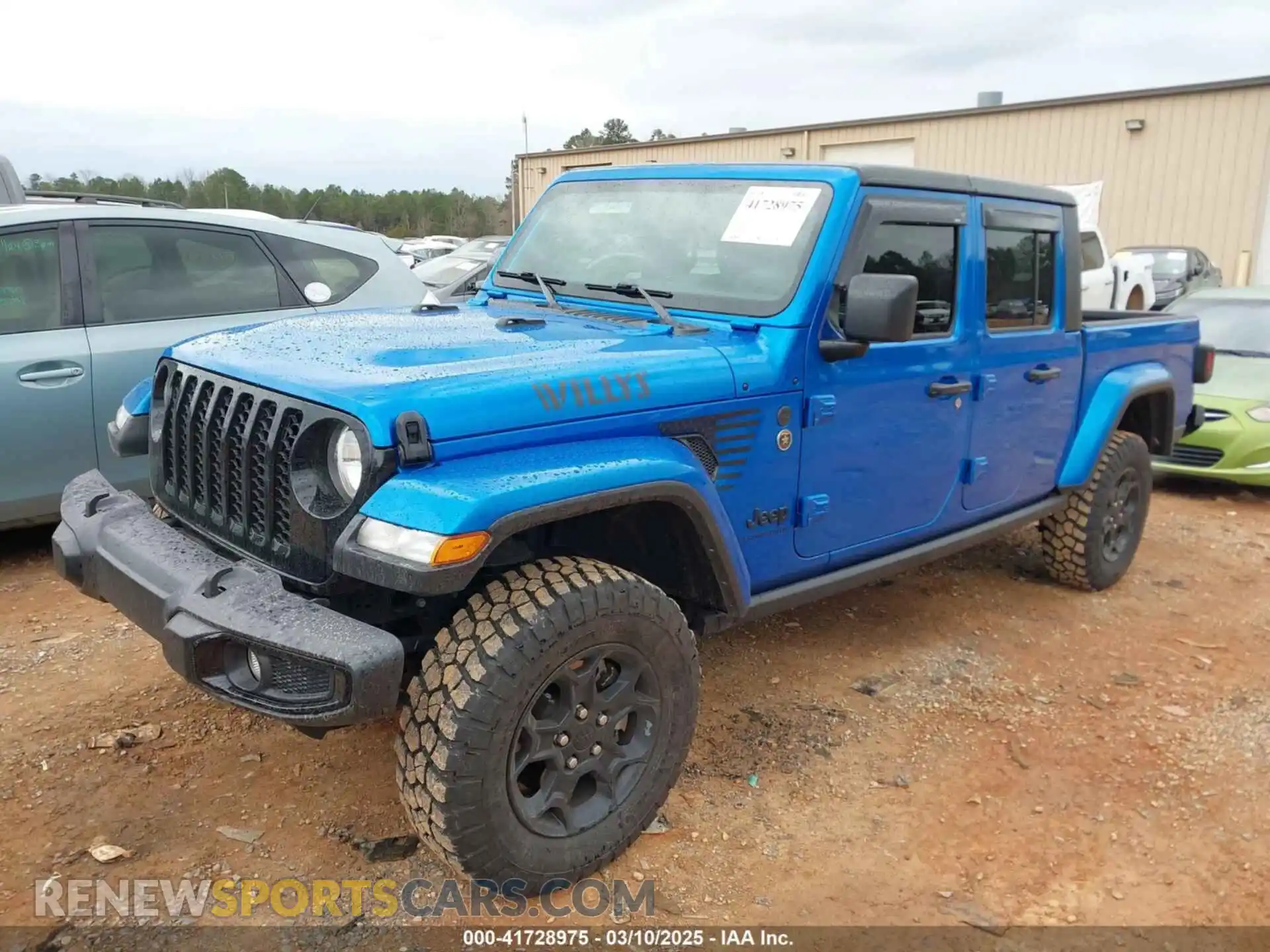 2 Photograph of a damaged car 1C6HJTAG3PL578073 JEEP GLADIATOR 2023