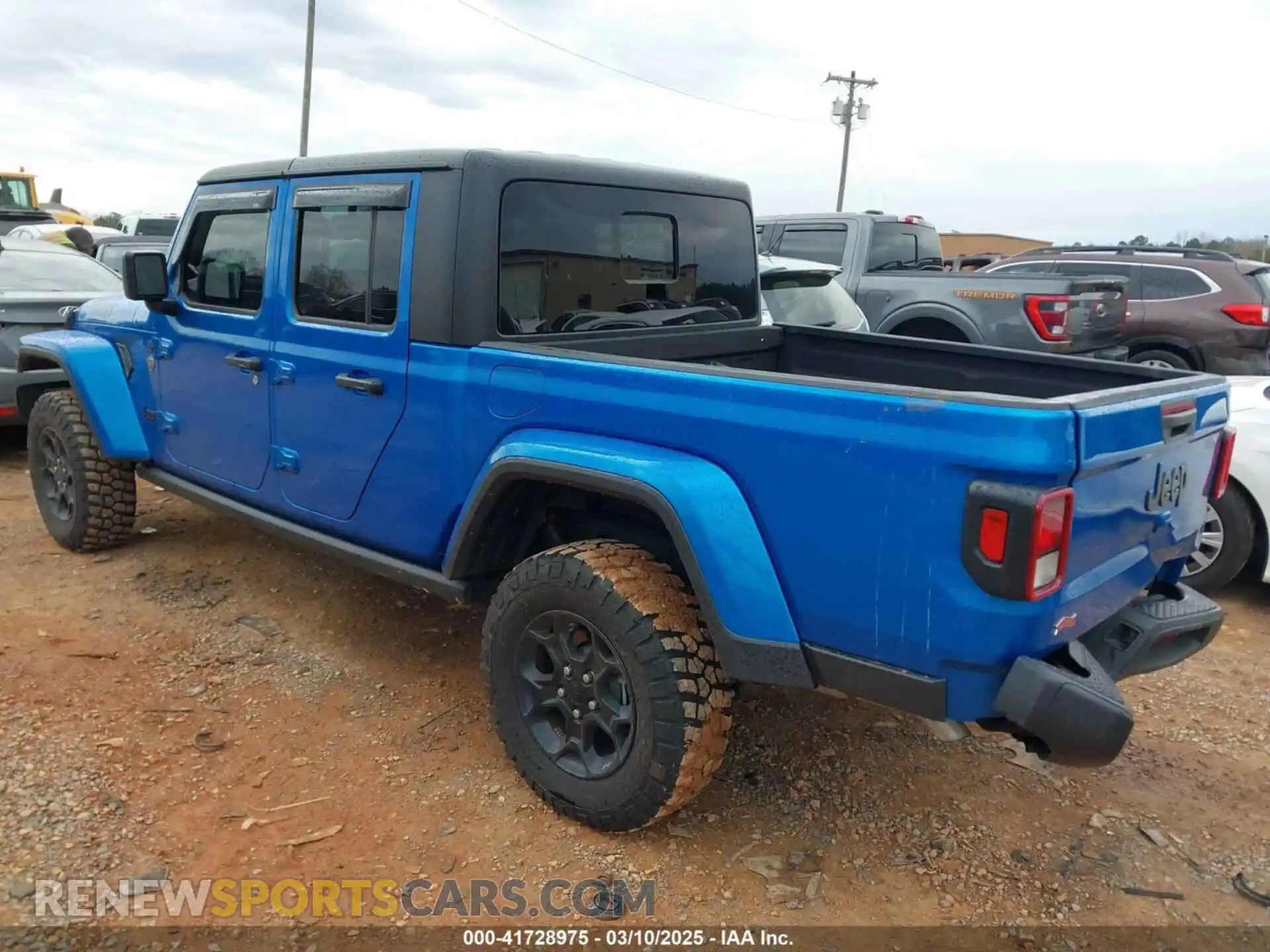 3 Photograph of a damaged car 1C6HJTAG3PL578073 JEEP GLADIATOR 2023