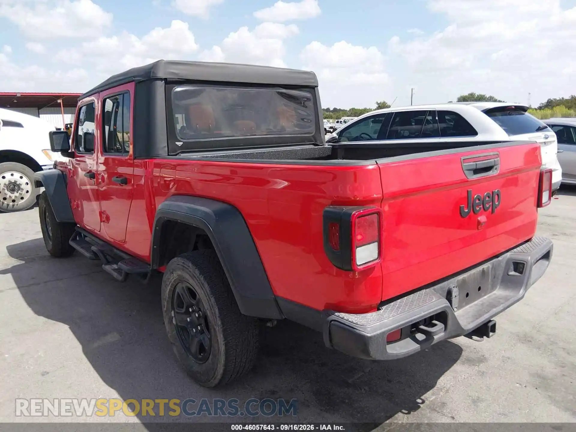 3 fotografías del automóvil dañado 1C6HJTAG4PL515614 JEEP GLADIATOR 2023