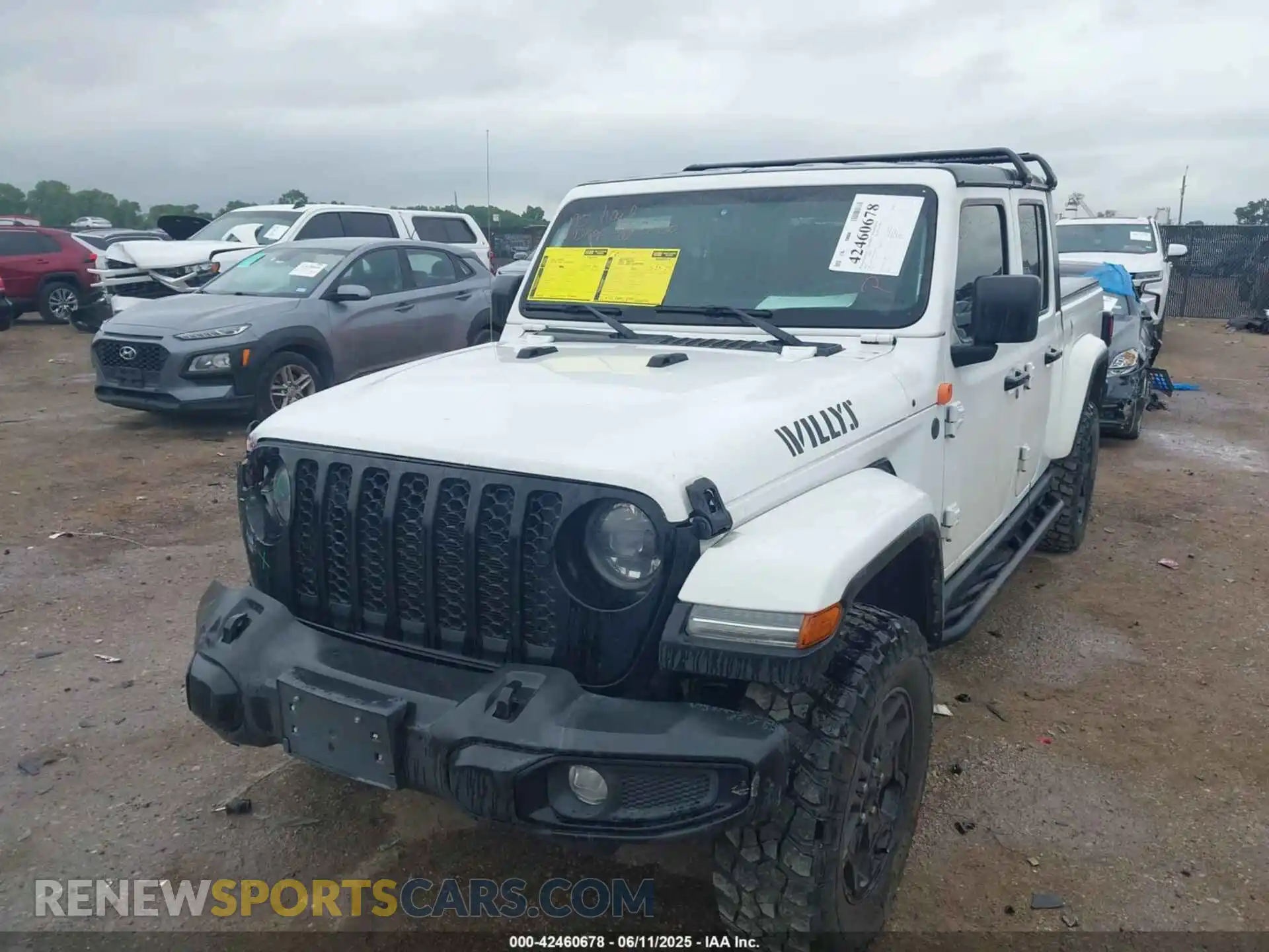 2 Photograph of a damaged car 1C6HJTAG4PL529559 JEEP GLADIATOR 2023
