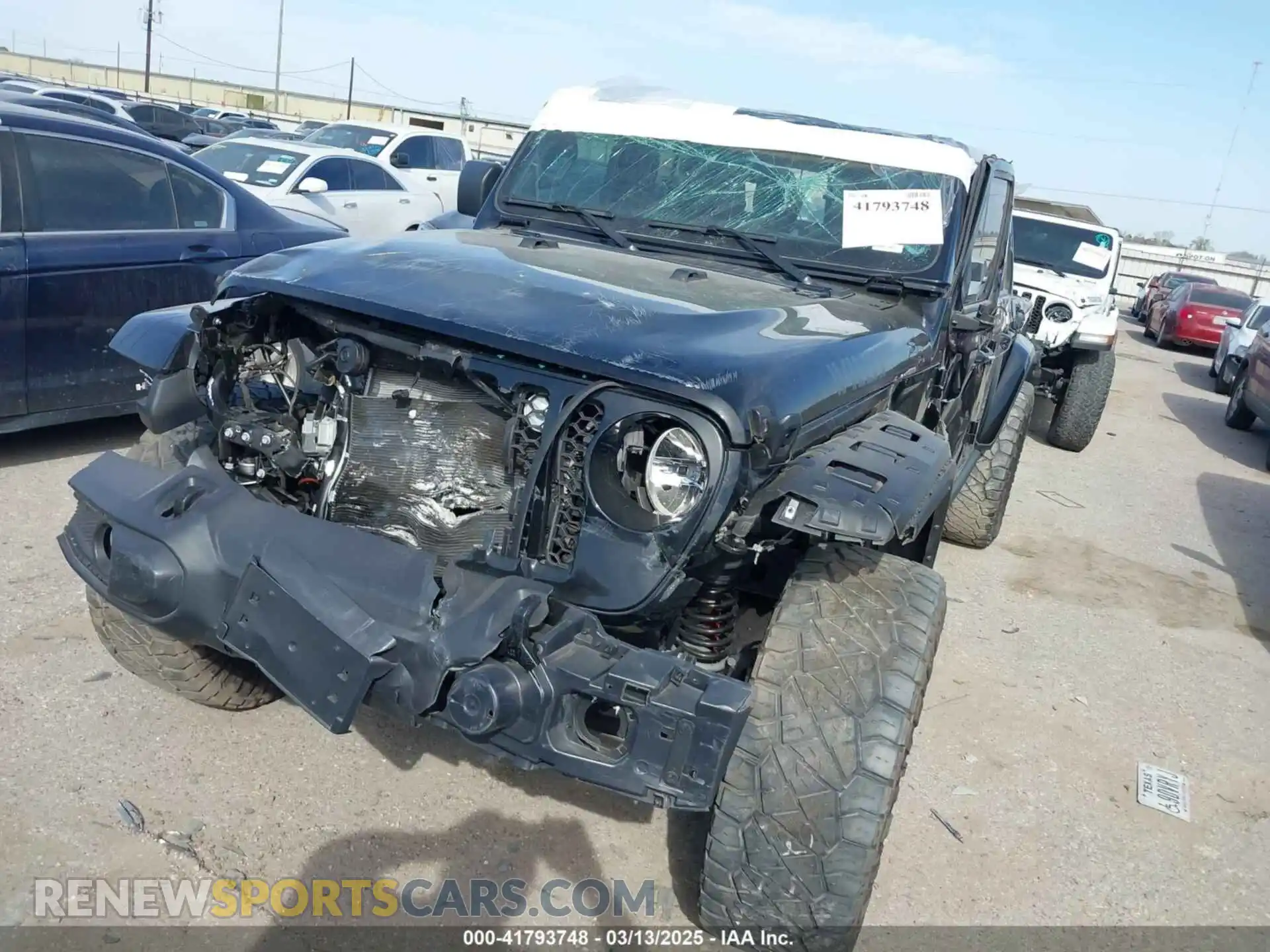 2 Photograph of a damaged car 1C6HJTAG4PL577742 JEEP GLADIATOR 2023