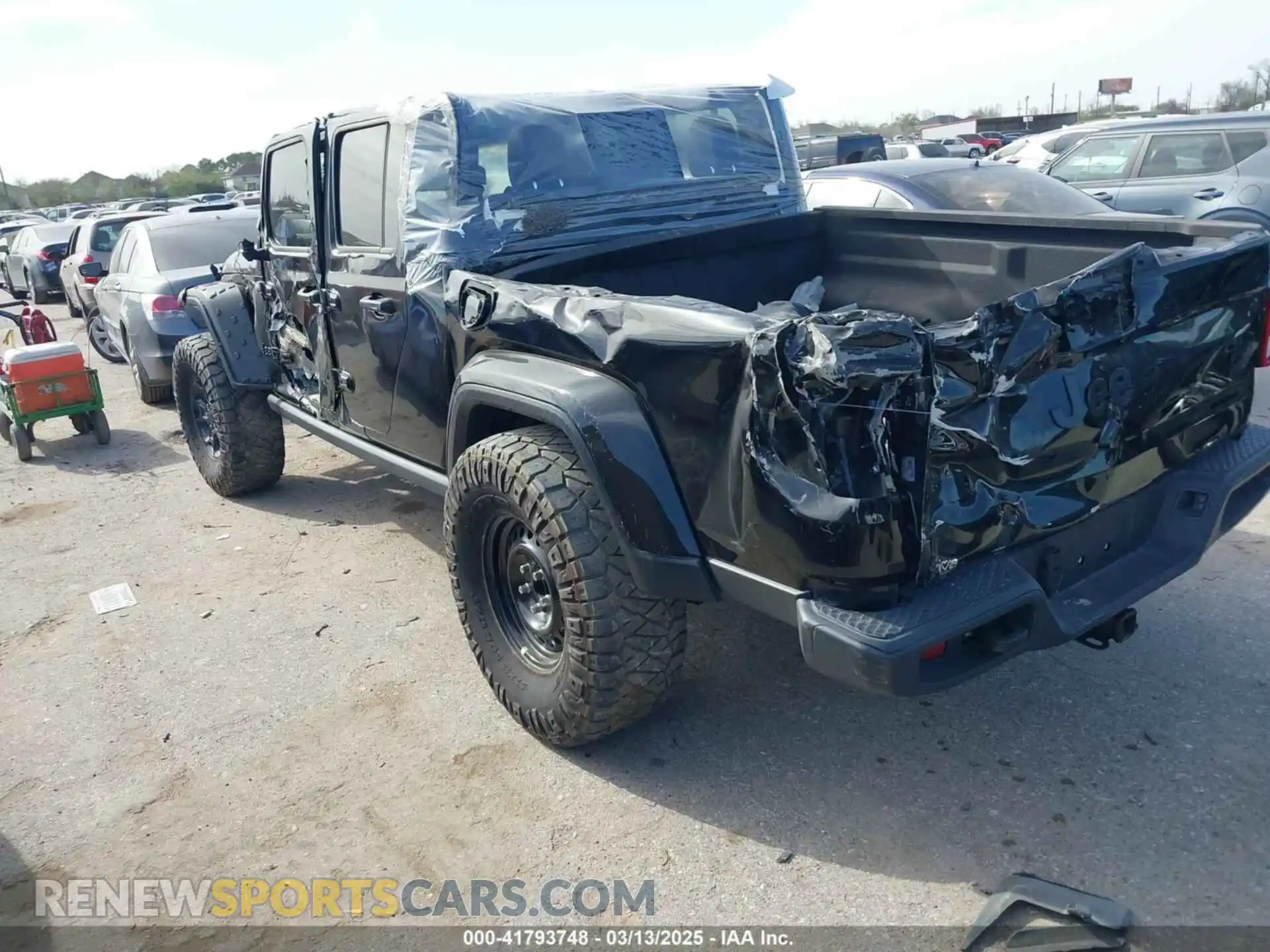 3 Photograph of a damaged car 1C6HJTAG4PL577742 JEEP GLADIATOR 2023
