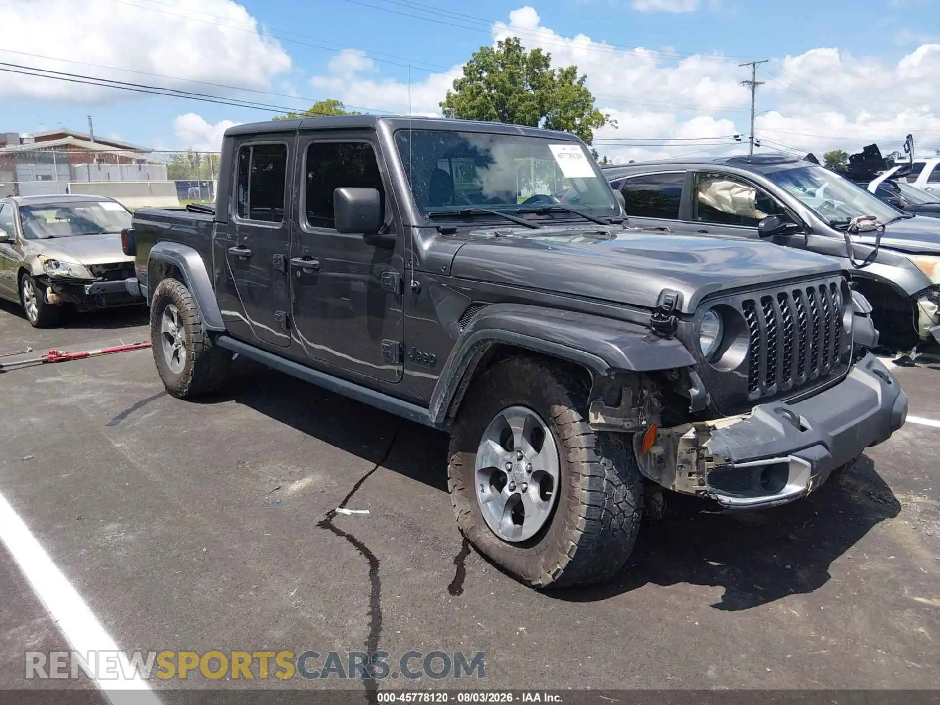 1 Фотография поврежденного автомобиля 1C6HJTAG4PL588238 JEEP GLADIATOR 2023
