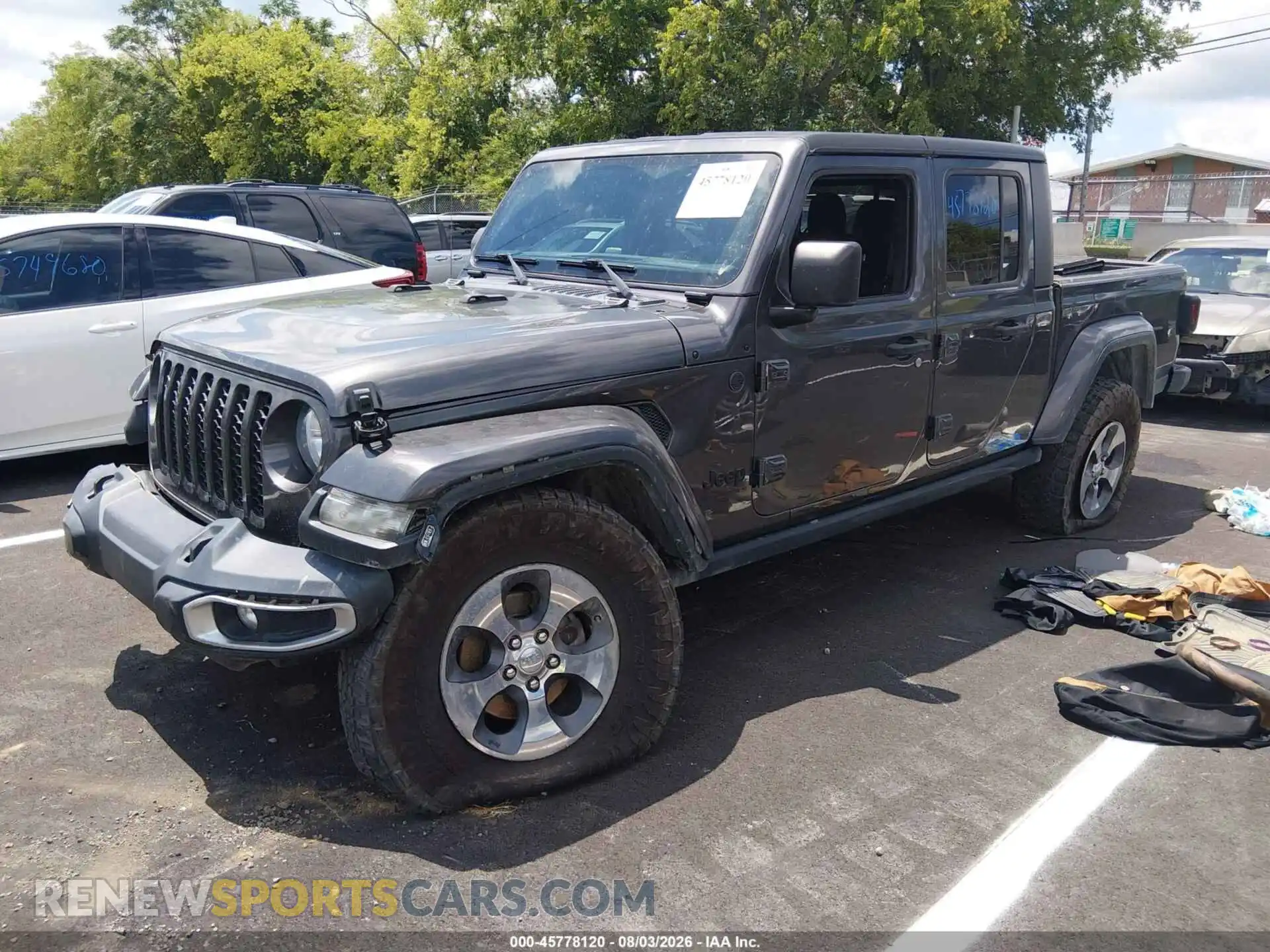 2 Фотография поврежденного автомобиля 1C6HJTAG4PL588238 JEEP GLADIATOR 2023