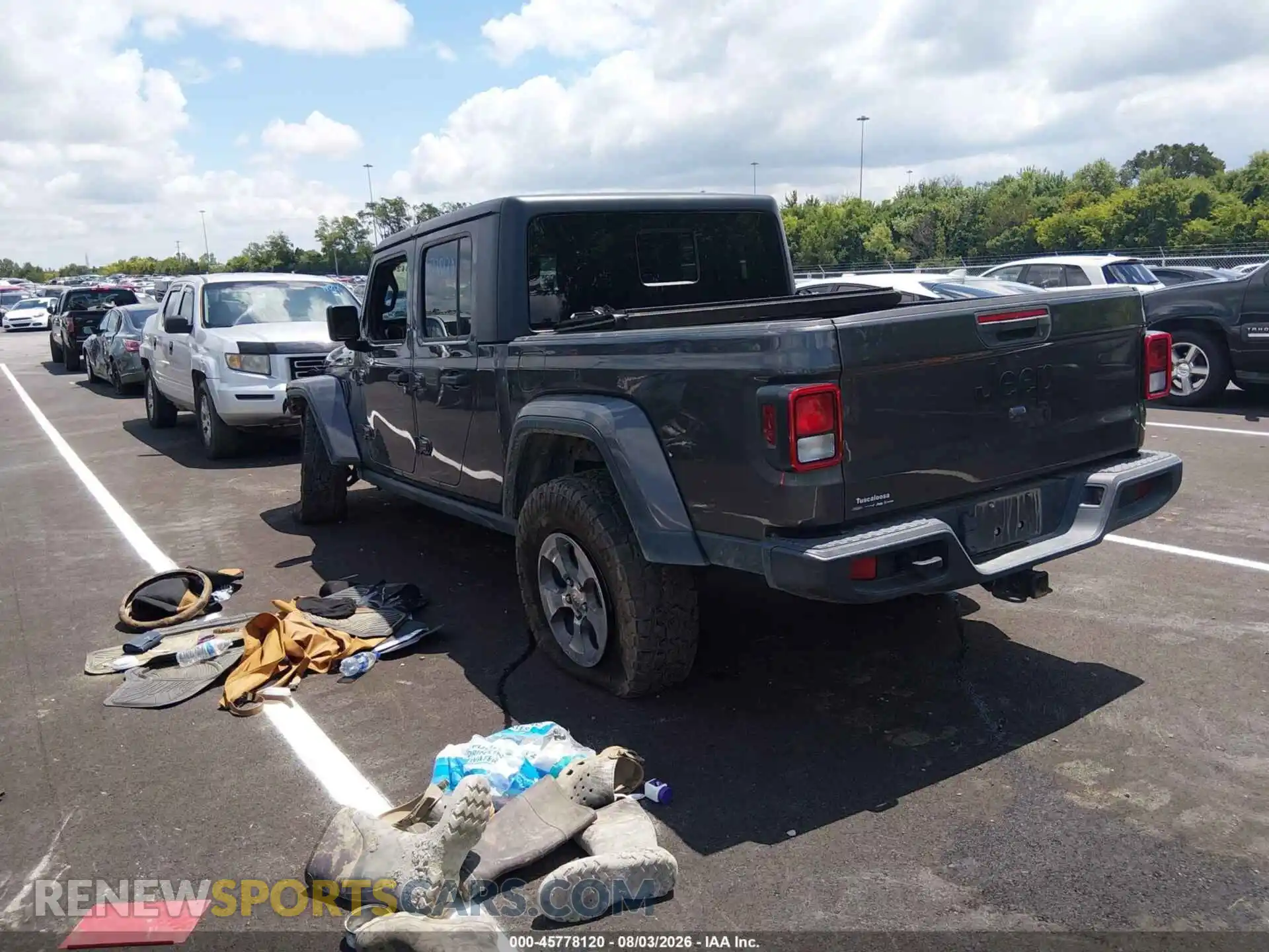 3 Фотография поврежденного автомобиля 1C6HJTAG4PL588238 JEEP GLADIATOR 2023