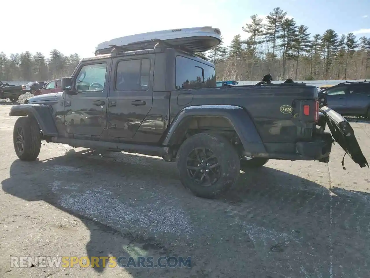 2 Photograph of a damaged car 1C6HJTAG5PL512558 JEEP GLADIATOR 2023