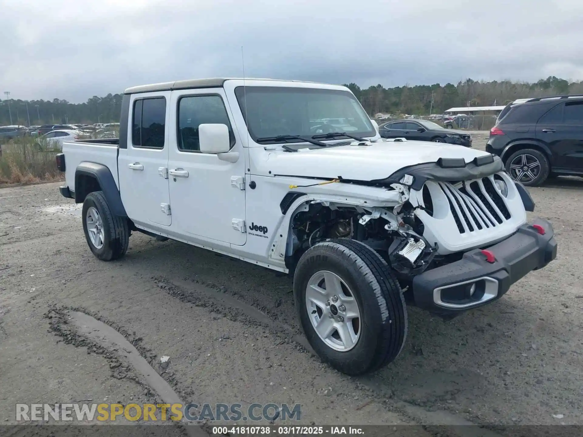 1 Photograph of a damaged car 1C6HJTAG5PL533913 JEEP GLADIATOR 2023