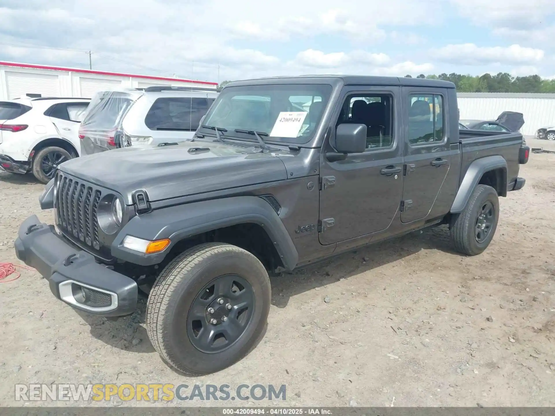 2 Photograph of a damaged car 1C6HJTAG5PL567995 JEEP GLADIATOR 2023