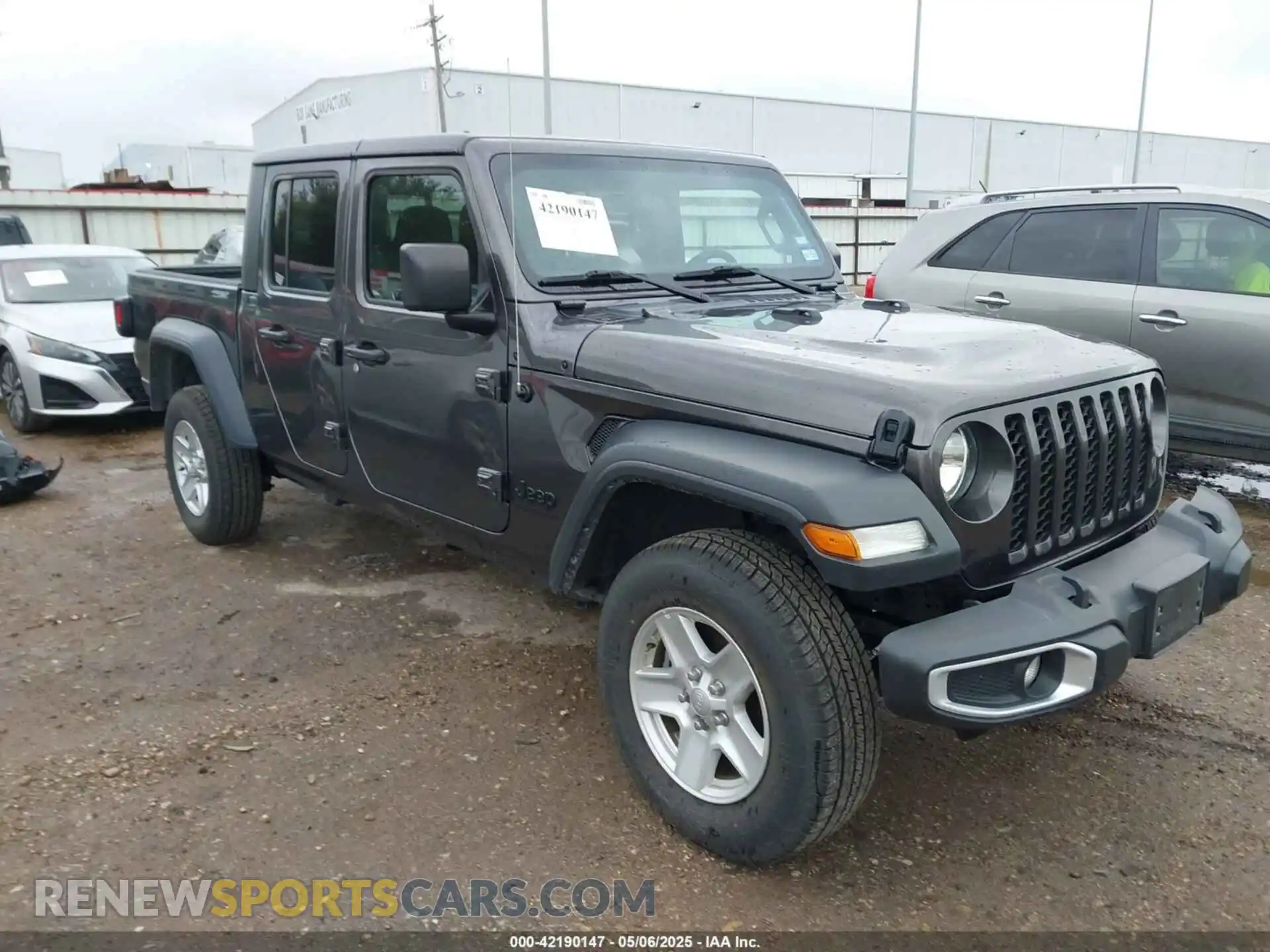 1 Photograph of a damaged car 1C6HJTAG6PL524105 JEEP GLADIATOR 2023