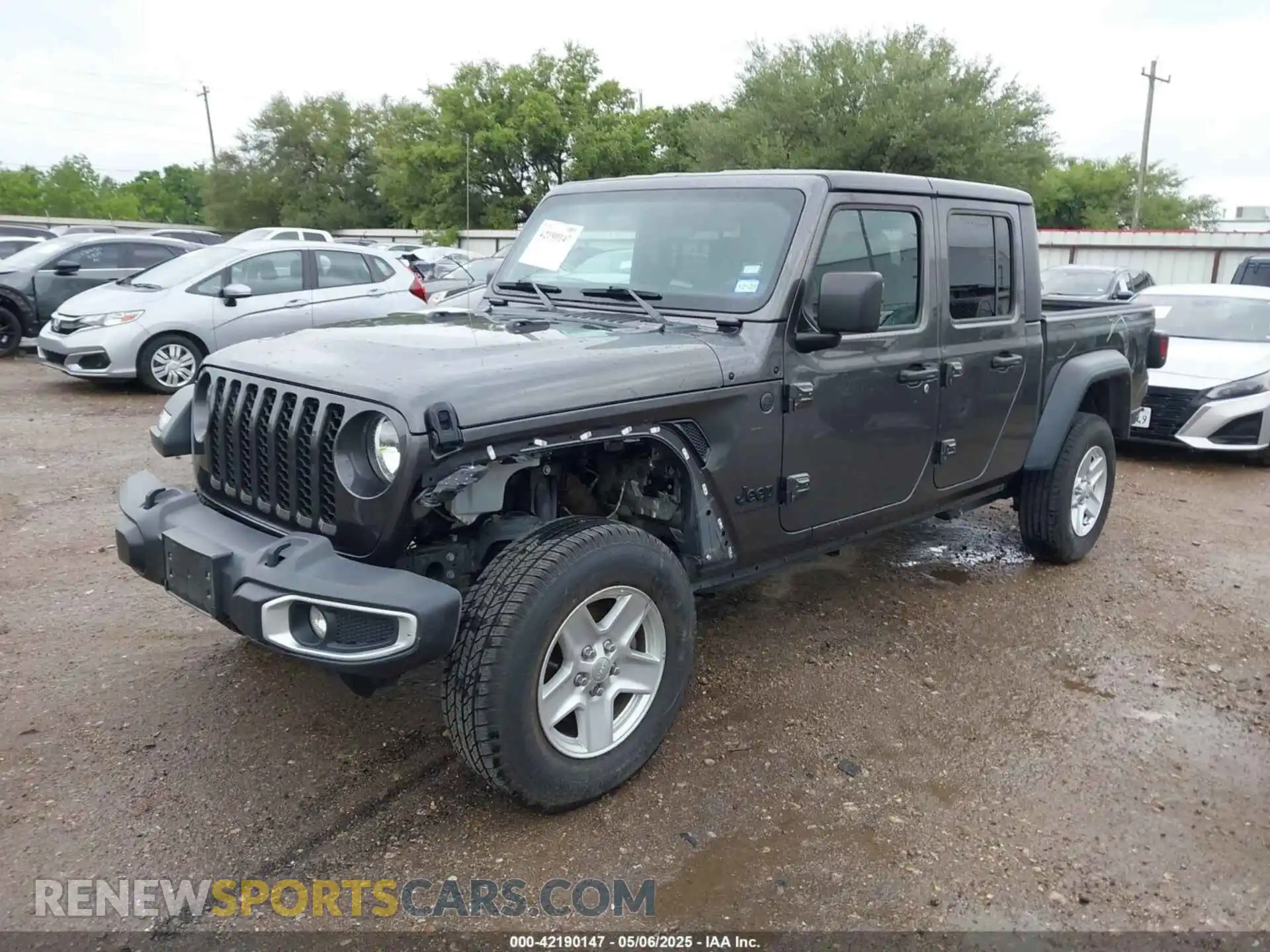 2 Photograph of a damaged car 1C6HJTAG6PL524105 JEEP GLADIATOR 2023