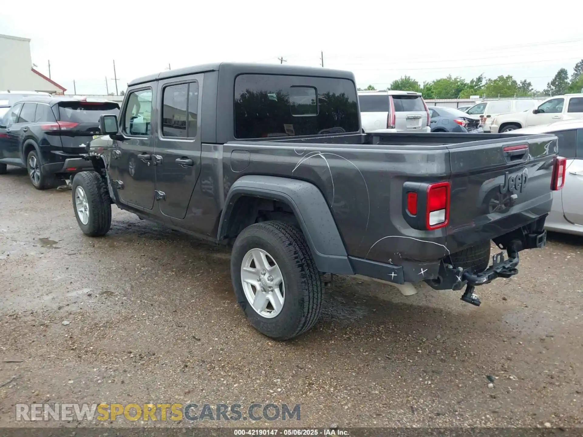 3 Photograph of a damaged car 1C6HJTAG6PL524105 JEEP GLADIATOR 2023