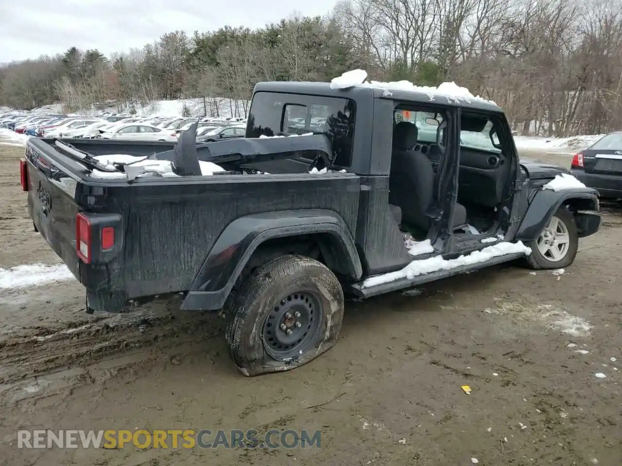 3 Photograph of a damaged car 1C6HJTAG6PL533404 JEEP GLADIATOR 2023