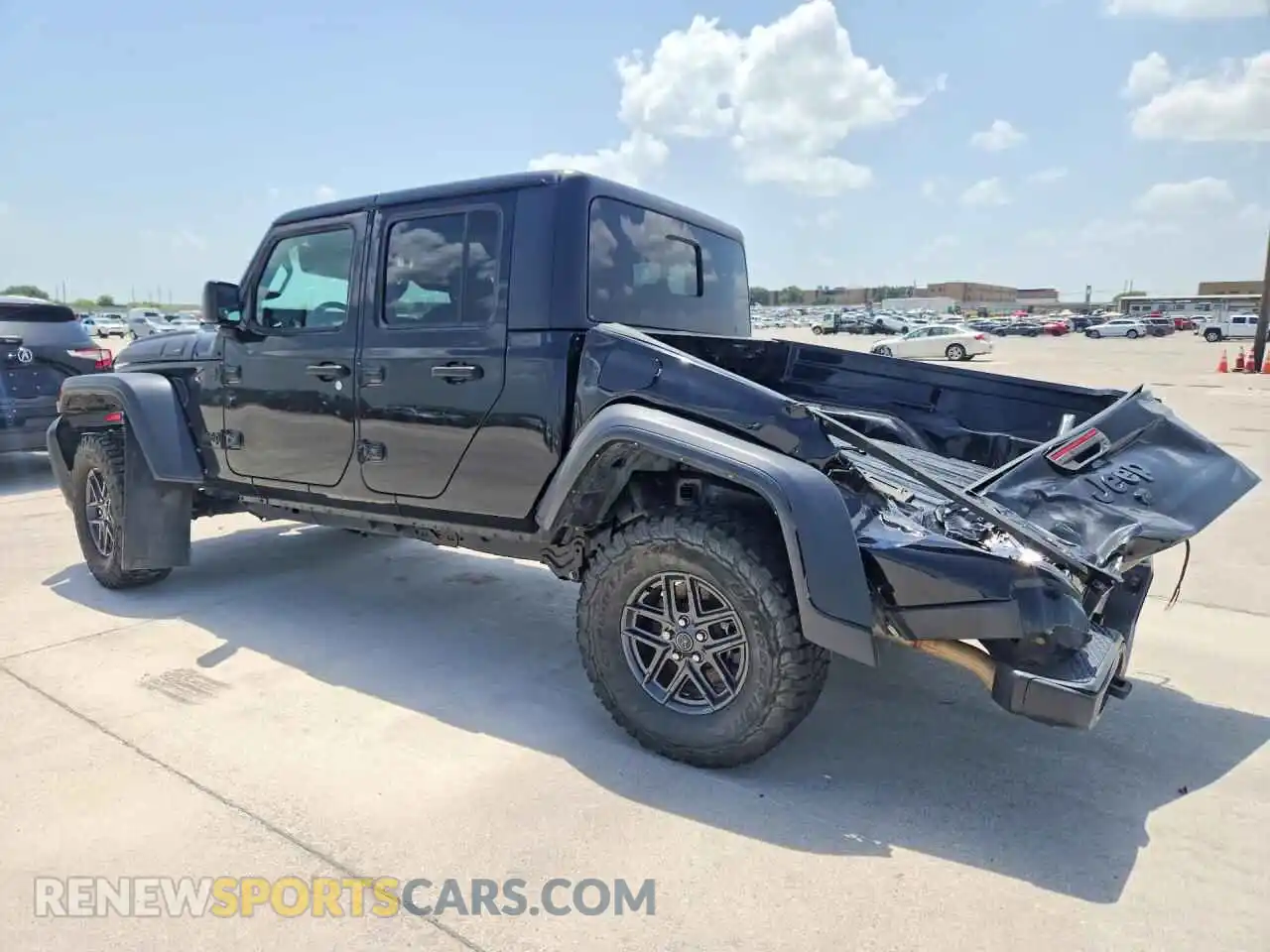 2 Photograph of a damaged car 1C6HJTAG6PL533869 JEEP GLADIATOR 2023