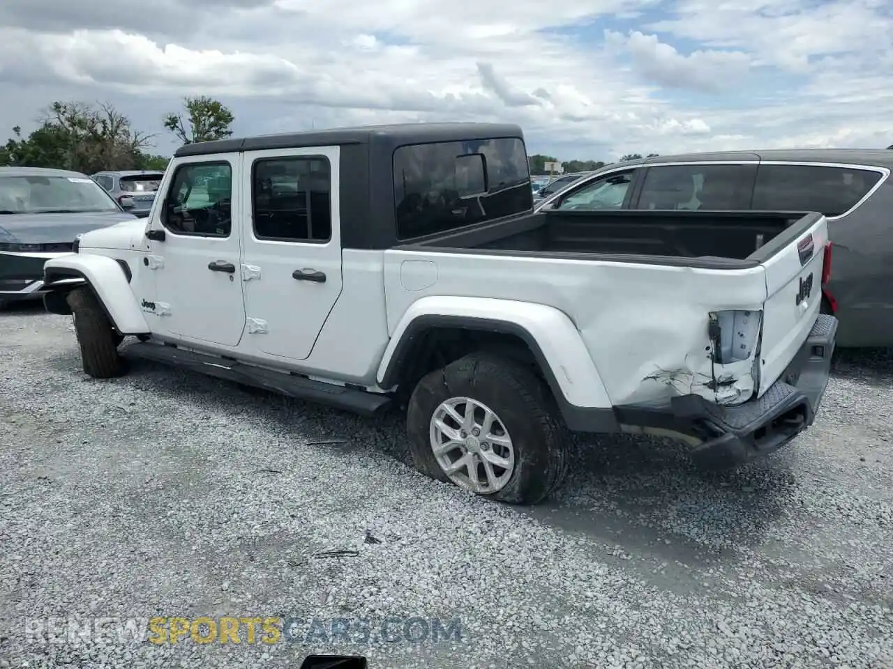 2 Photograph of a damaged car 1C6HJTAG6PL535119 JEEP GLADIATOR 2023