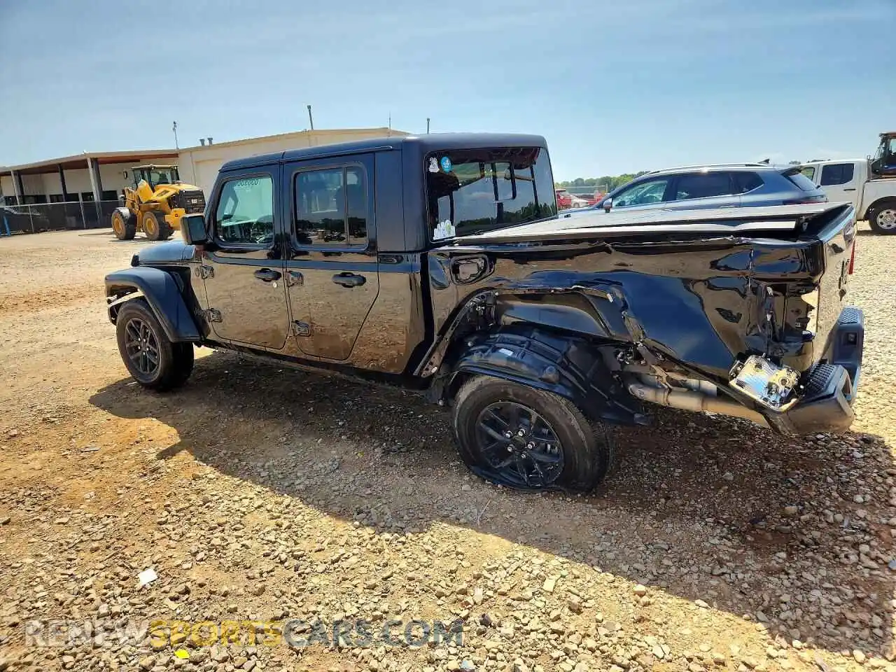 2 Photograph of a damaged car 1C6HJTAG6PL577368 JEEP GLADIATOR 2023