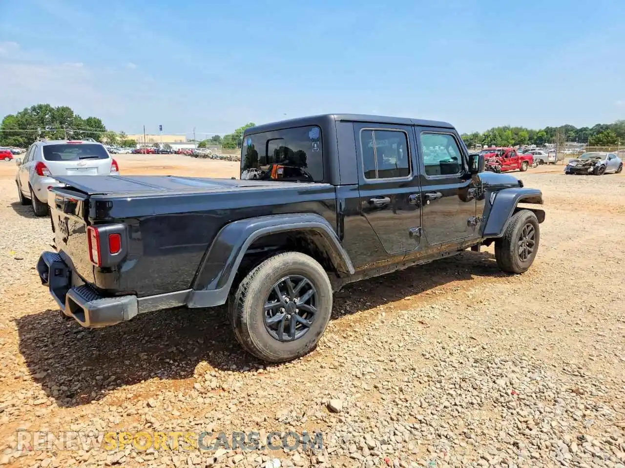 3 Photograph of a damaged car 1C6HJTAG6PL577368 JEEP GLADIATOR 2023