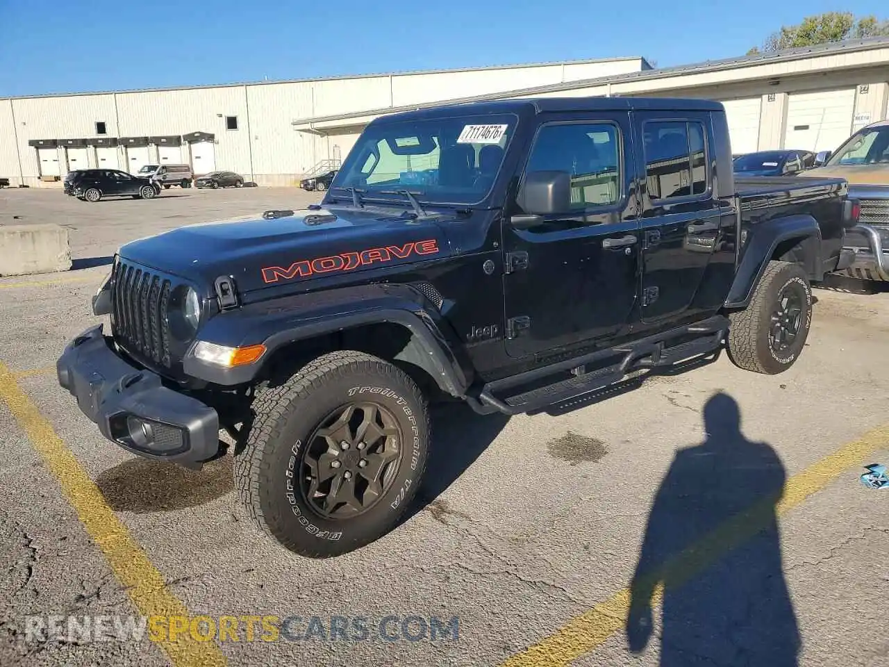 1 fotografías del automóvil dañado 1C6HJTAG7PL500735 JEEP GLADIATOR 2023