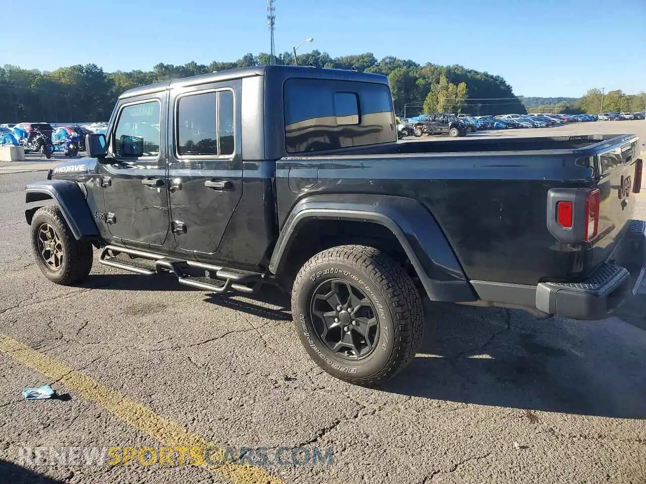 2 fotografías del automóvil dañado 1C6HJTAG7PL500735 JEEP GLADIATOR 2023