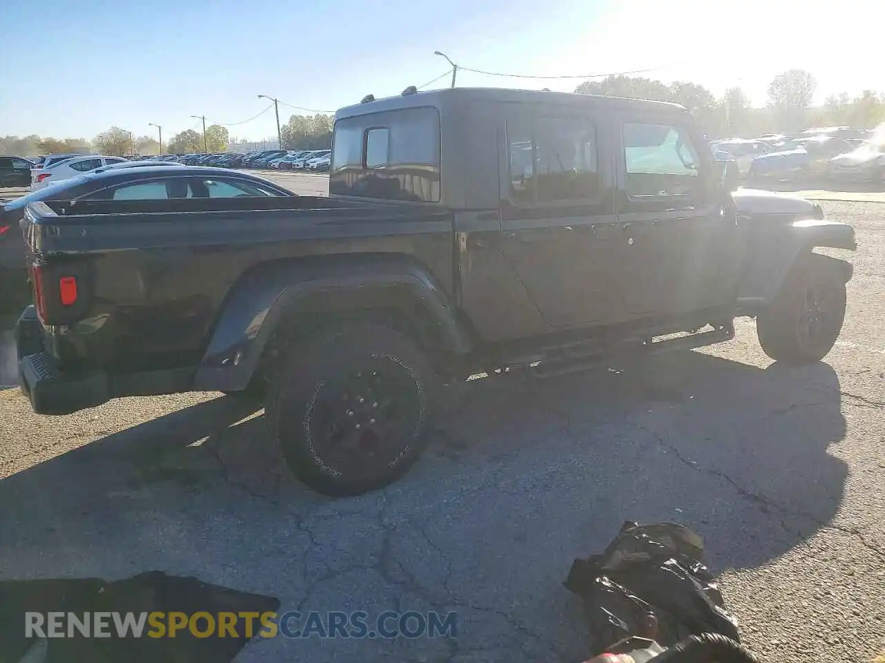 3 fotografías del automóvil dañado 1C6HJTAG7PL500735 JEEP GLADIATOR 2023