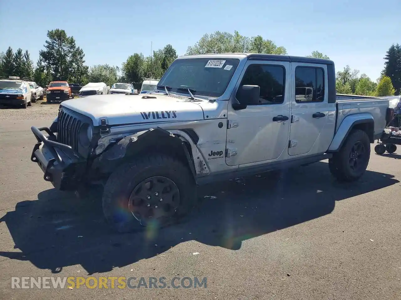 1 Фотография поврежденного автомобиля 1C6HJTAG7PL516904 JEEP GLADIATOR 2023