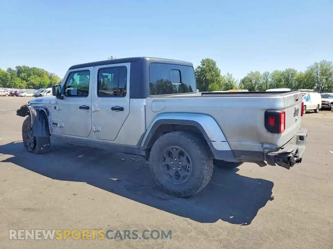 2 Фотография поврежденного автомобиля 1C6HJTAG7PL516904 JEEP GLADIATOR 2023
