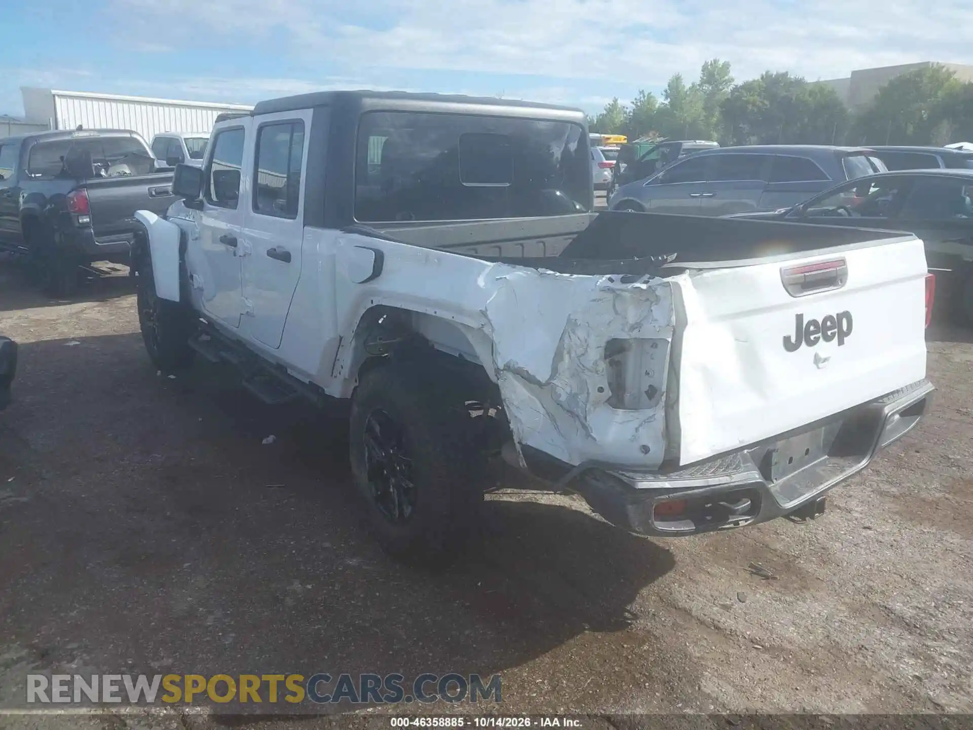 3 Photograph of a damaged car 1C6HJTAG7PL540376 JEEP GLADIATOR 2023
