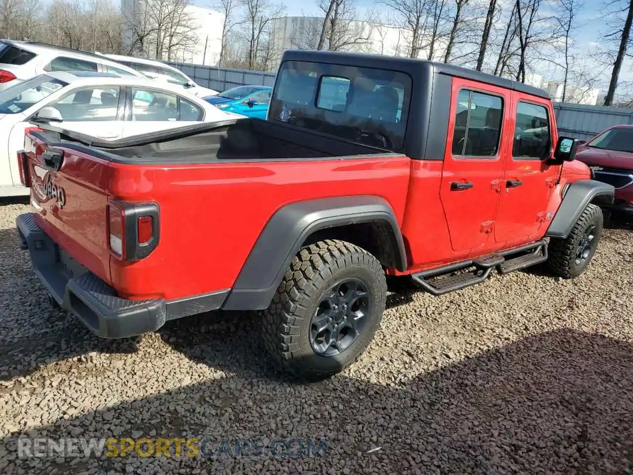3 Photograph of a damaged car 1C6HJTAG7PL556318 JEEP GLADIATOR 2023