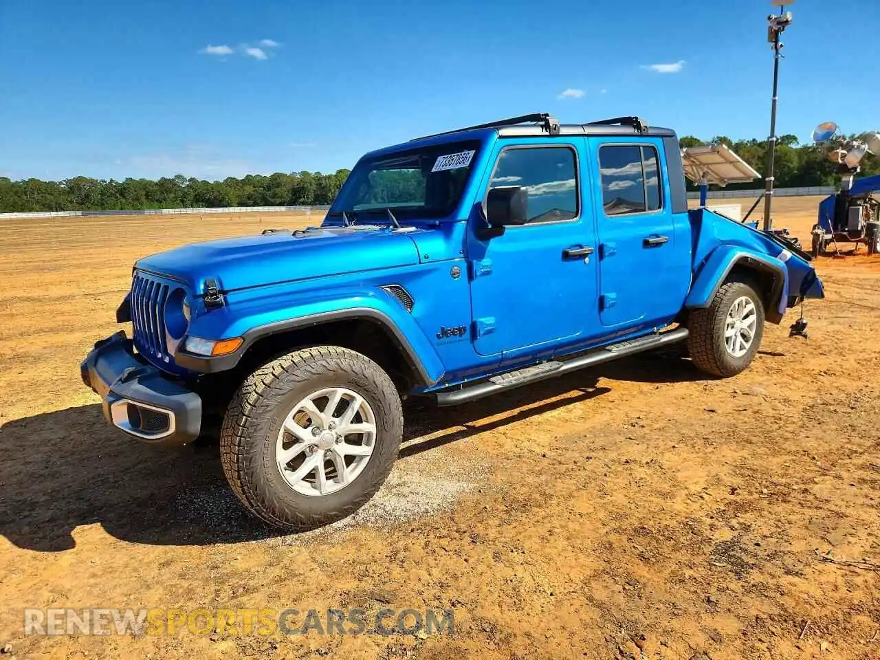 1 Photograph of a damaged car 1C6HJTAG7PL561955 JEEP GLADIATOR 2023