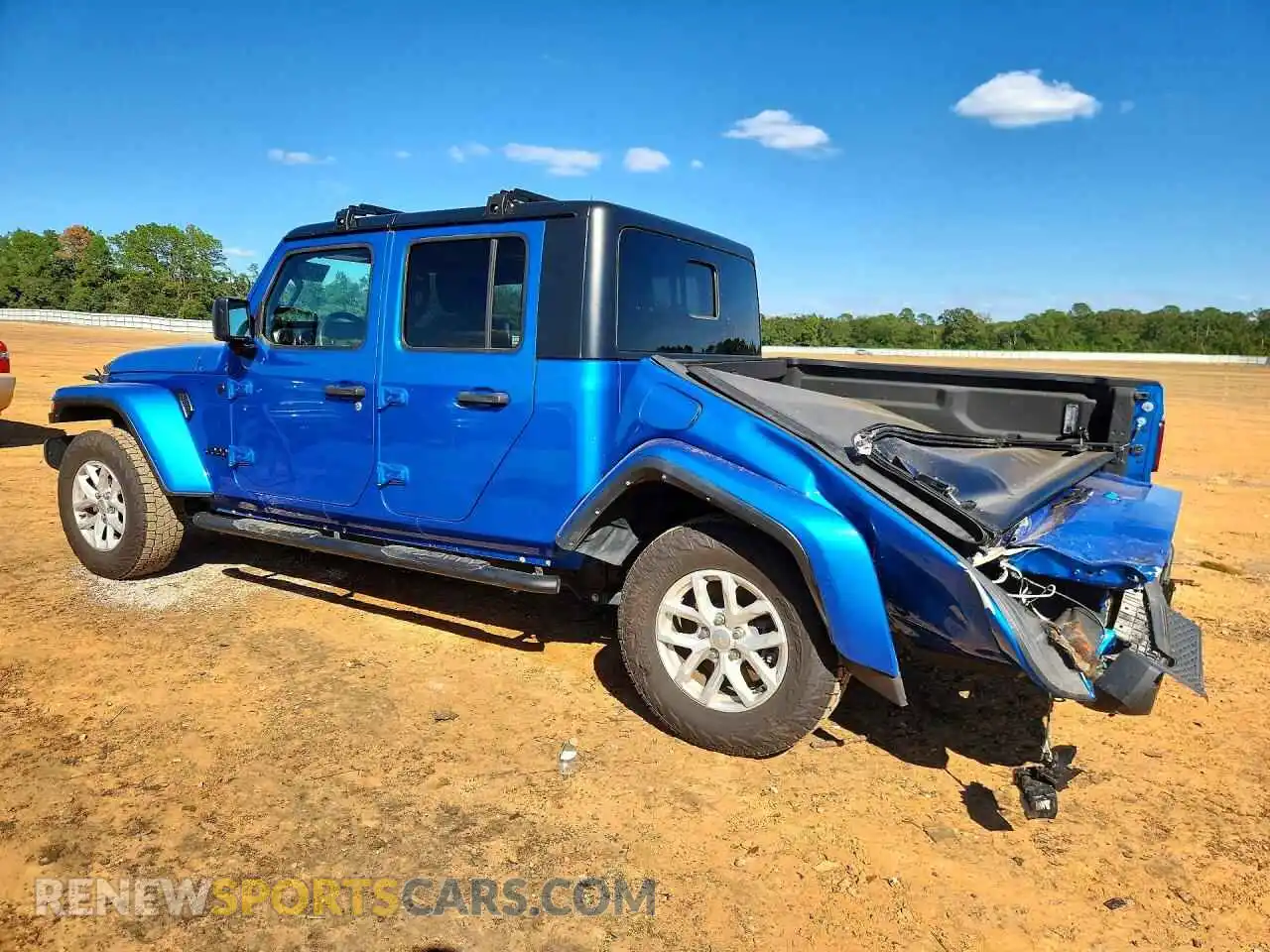 2 Photograph of a damaged car 1C6HJTAG7PL561955 JEEP GLADIATOR 2023