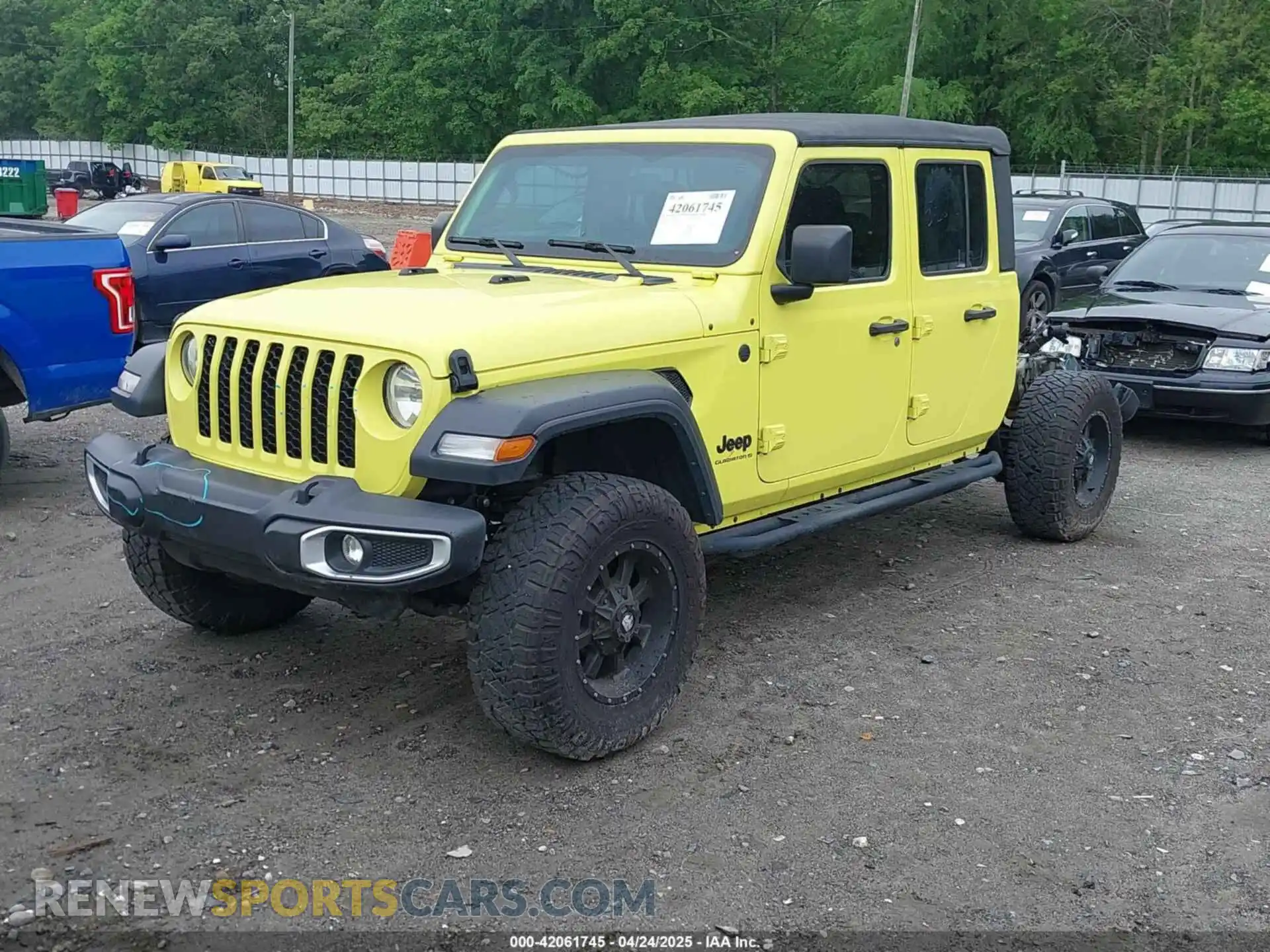 2 Photograph of a damaged car 1C6HJTAG8PL535820 JEEP GLADIATOR 2023