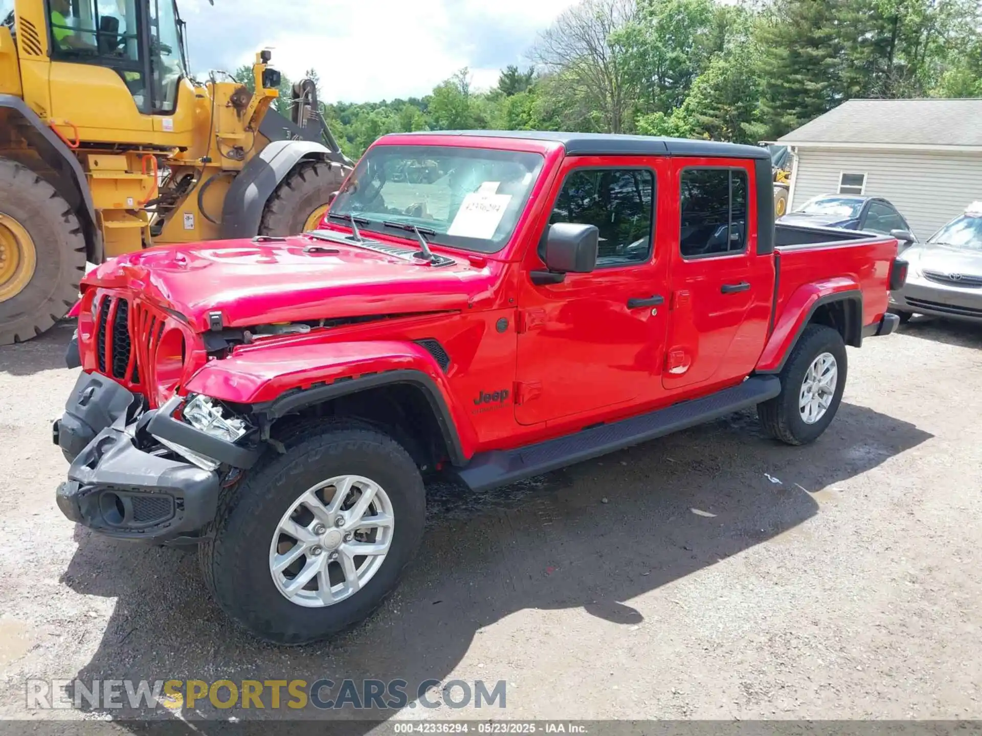 2 Photograph of a damaged car 1C6HJTAG8PL572270 JEEP GLADIATOR 2023