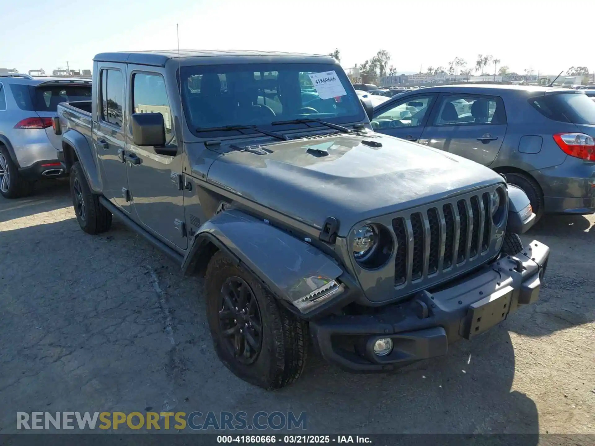 1 Photograph of a damaged car 1C6HJTAG9PL517097 JEEP GLADIATOR 2023