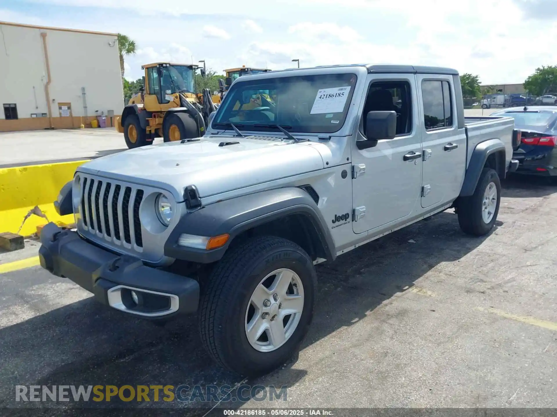 2 Photograph of a damaged car 1C6HJTAG9PL522977 JEEP GLADIATOR 2023