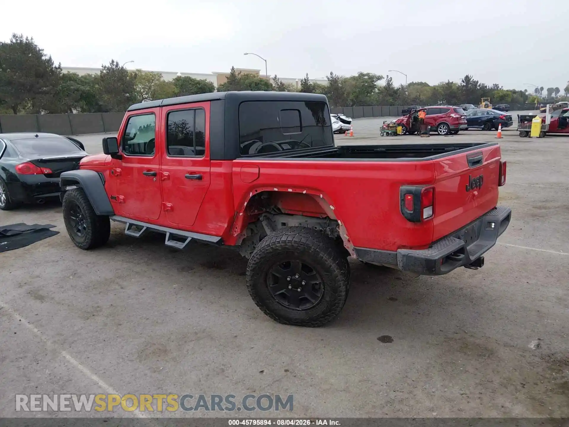3 Фотография поврежденного автомобиля 1C6HJTAG9PL548477 JEEP GLADIATOR 2023