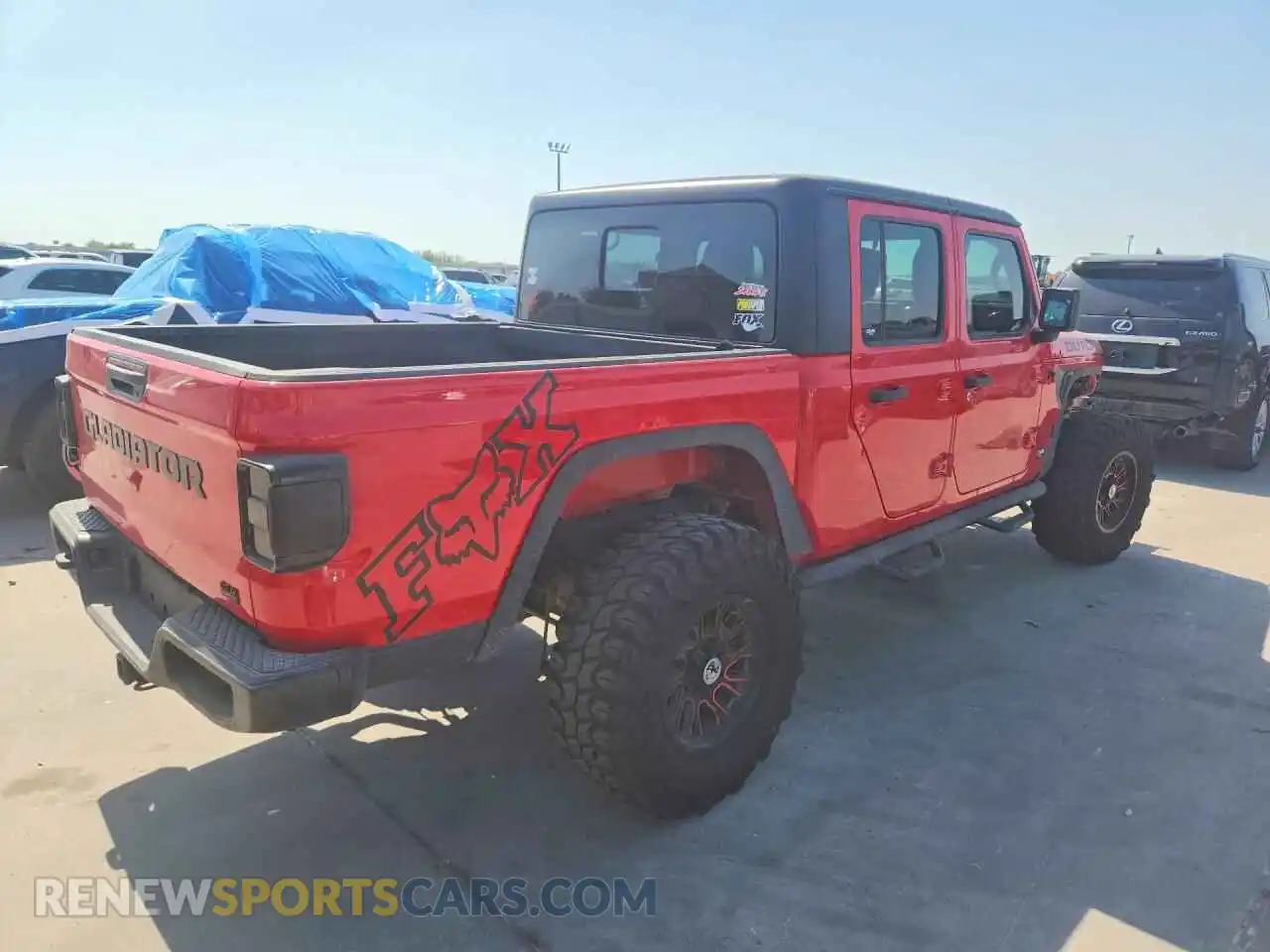 3 Photograph of a damaged car 1C6HJTAG9PL558832 JEEP GLADIATOR 2023
