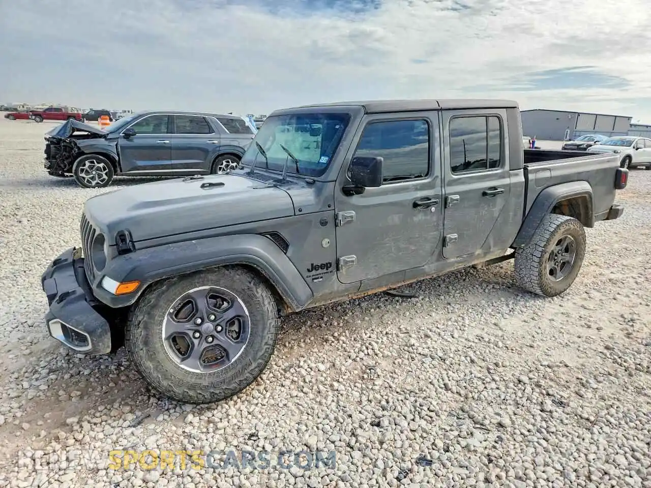 1 fotografías del automóvil dañado 1C6HJTAG9PL560063 JEEP GLADIATOR 2023