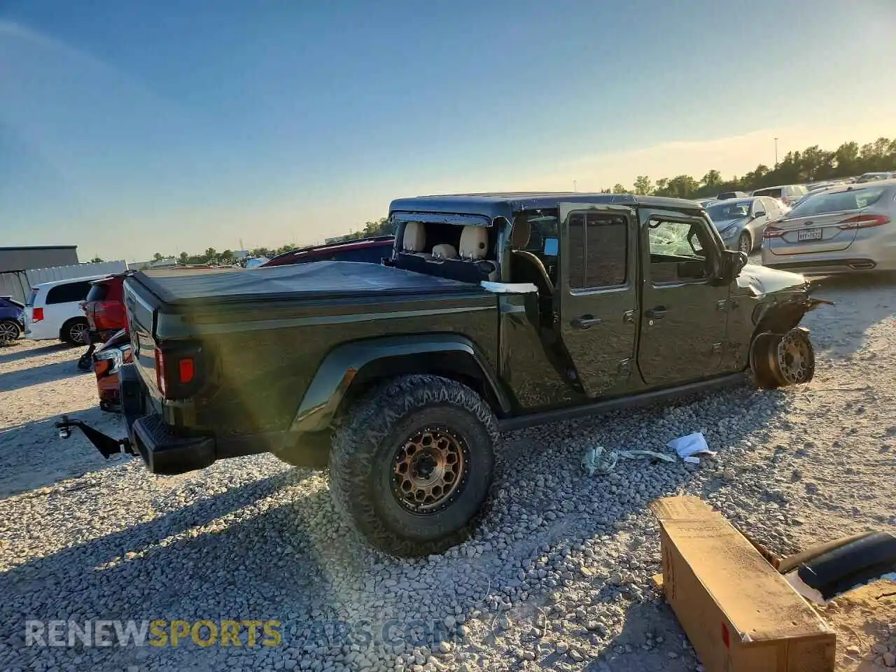 3 Фотография поврежденного автомобиля 1C6HJTAGXPL508960 JEEP GLADIATOR 2023