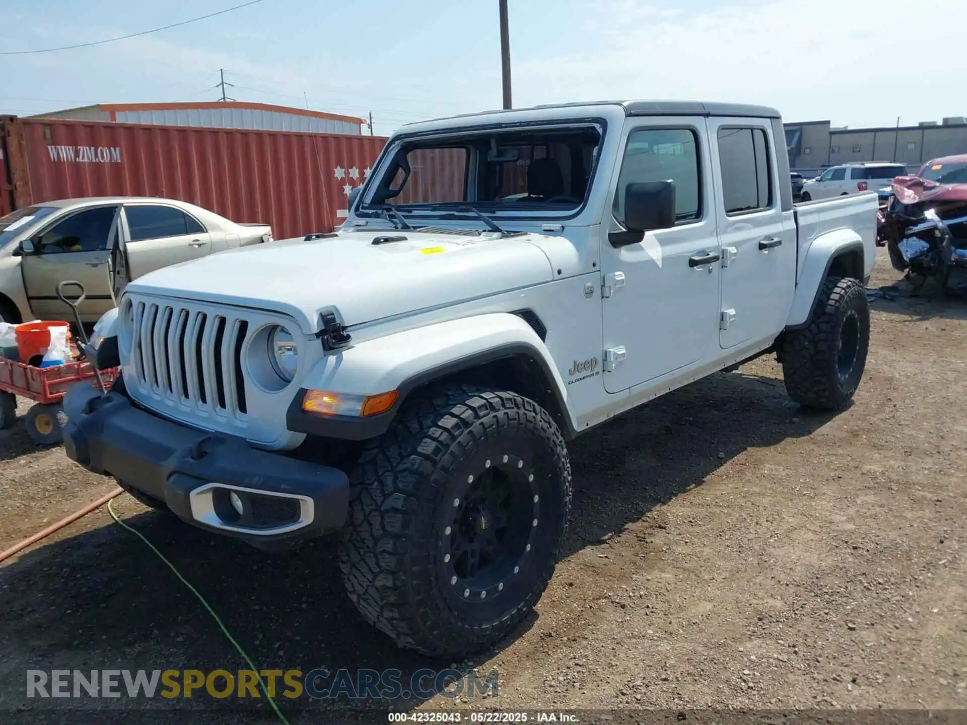 2 Photograph of a damaged car 1C6HJTFG0PL514419 JEEP GLADIATOR 2023