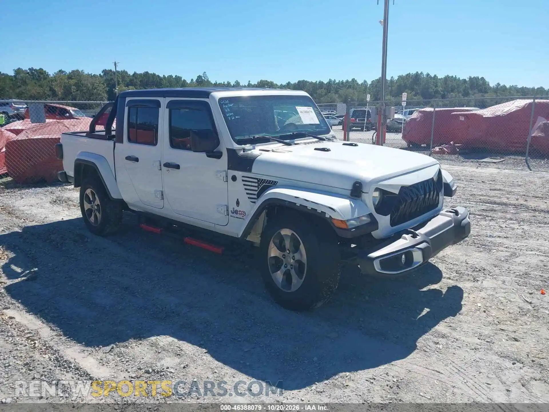 1 Photograph of a damaged car 1C6HJTFG0PL521225 JEEP GLADIATOR 2023