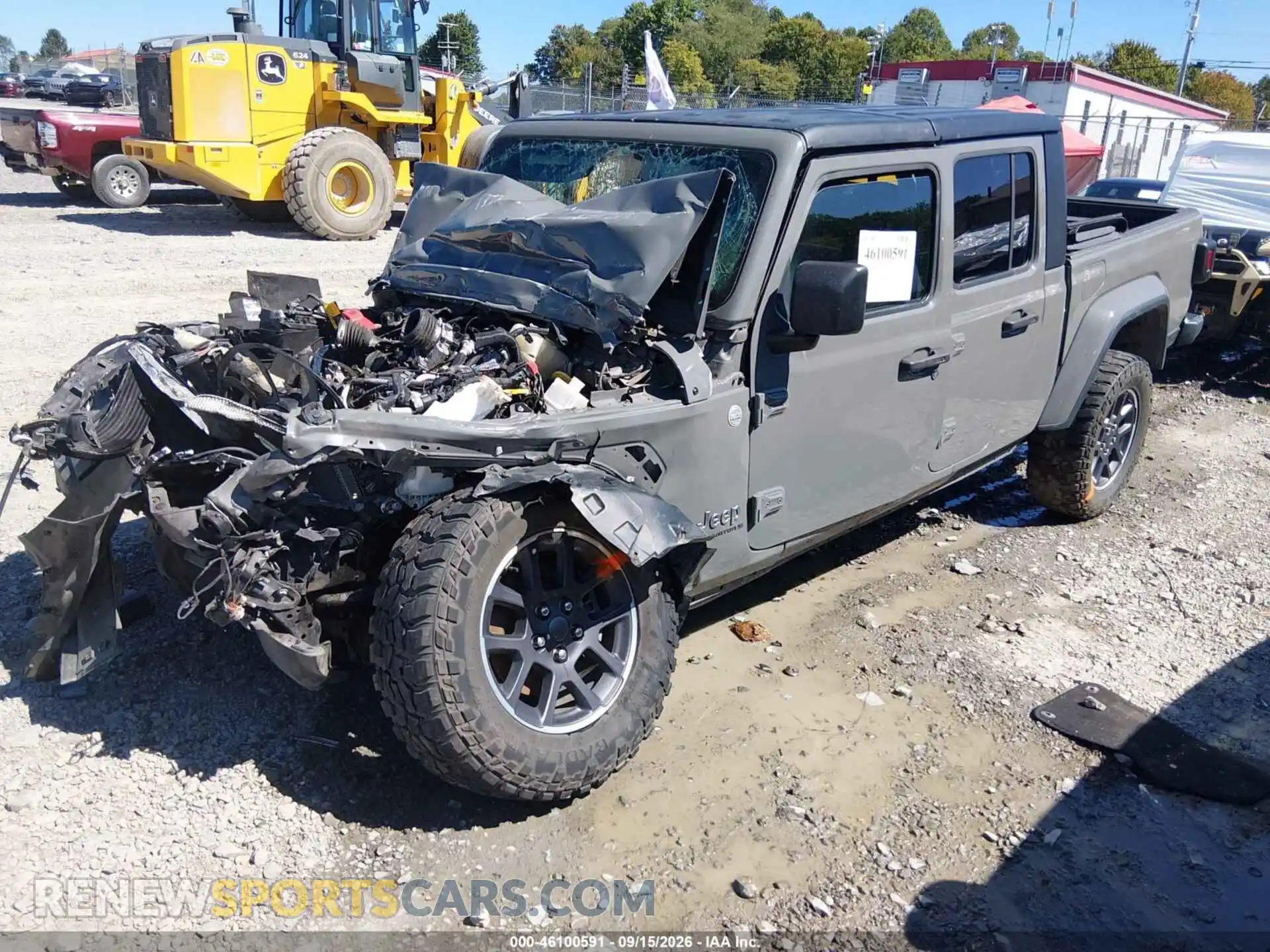 2 Фотография поврежденного автомобиля 1C6HJTFG0PL539997 JEEP GLADIATOR 2023