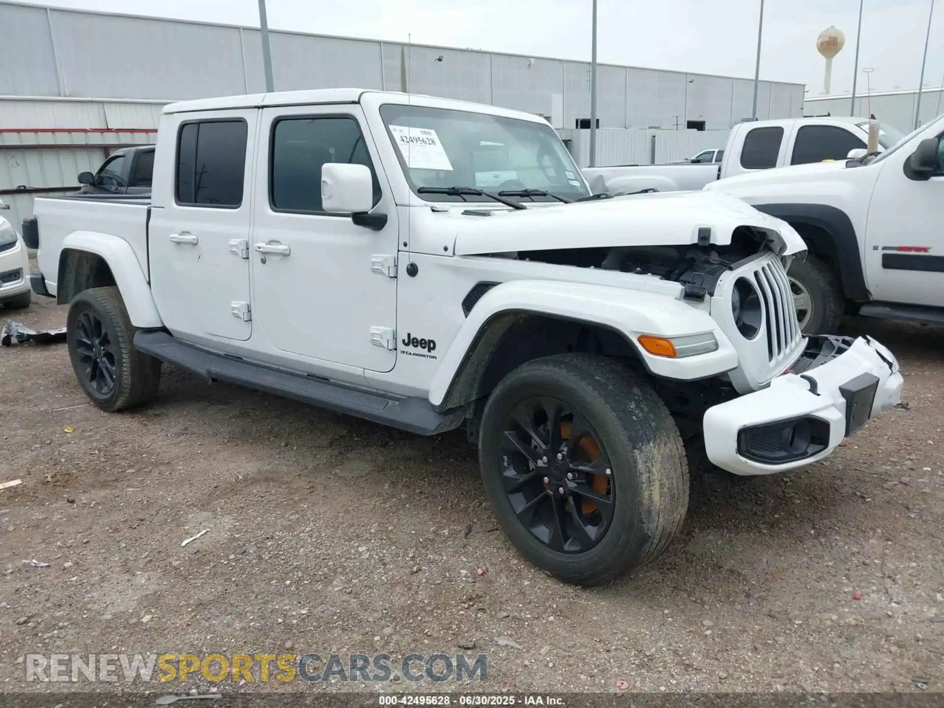1 Photograph of a damaged car 1C6HJTFG0PL564933 JEEP GLADIATOR 2023