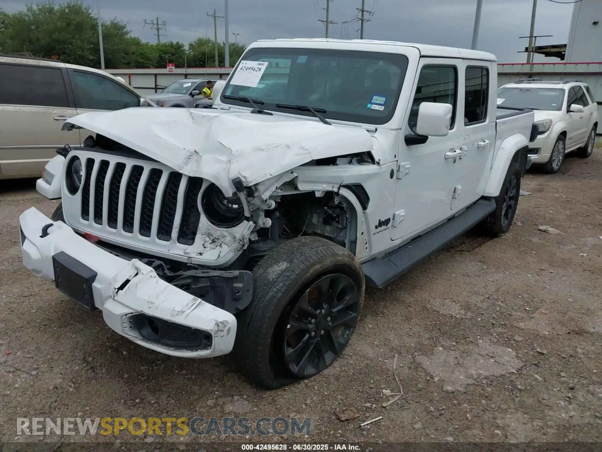 2 Photograph of a damaged car 1C6HJTFG0PL564933 JEEP GLADIATOR 2023