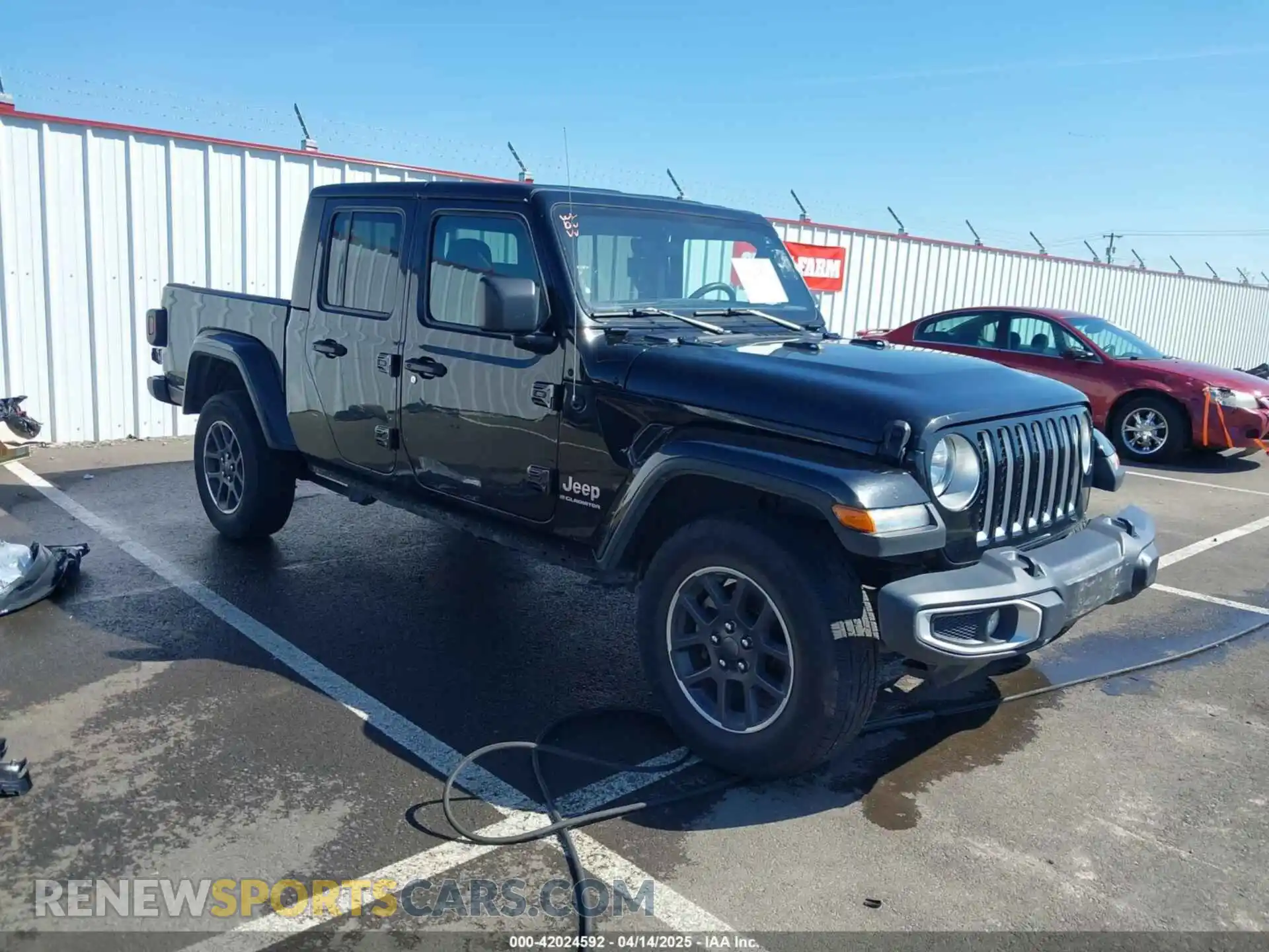 1 Photograph of a damaged car 1C6HJTFG1PL521251 JEEP GLADIATOR 2023