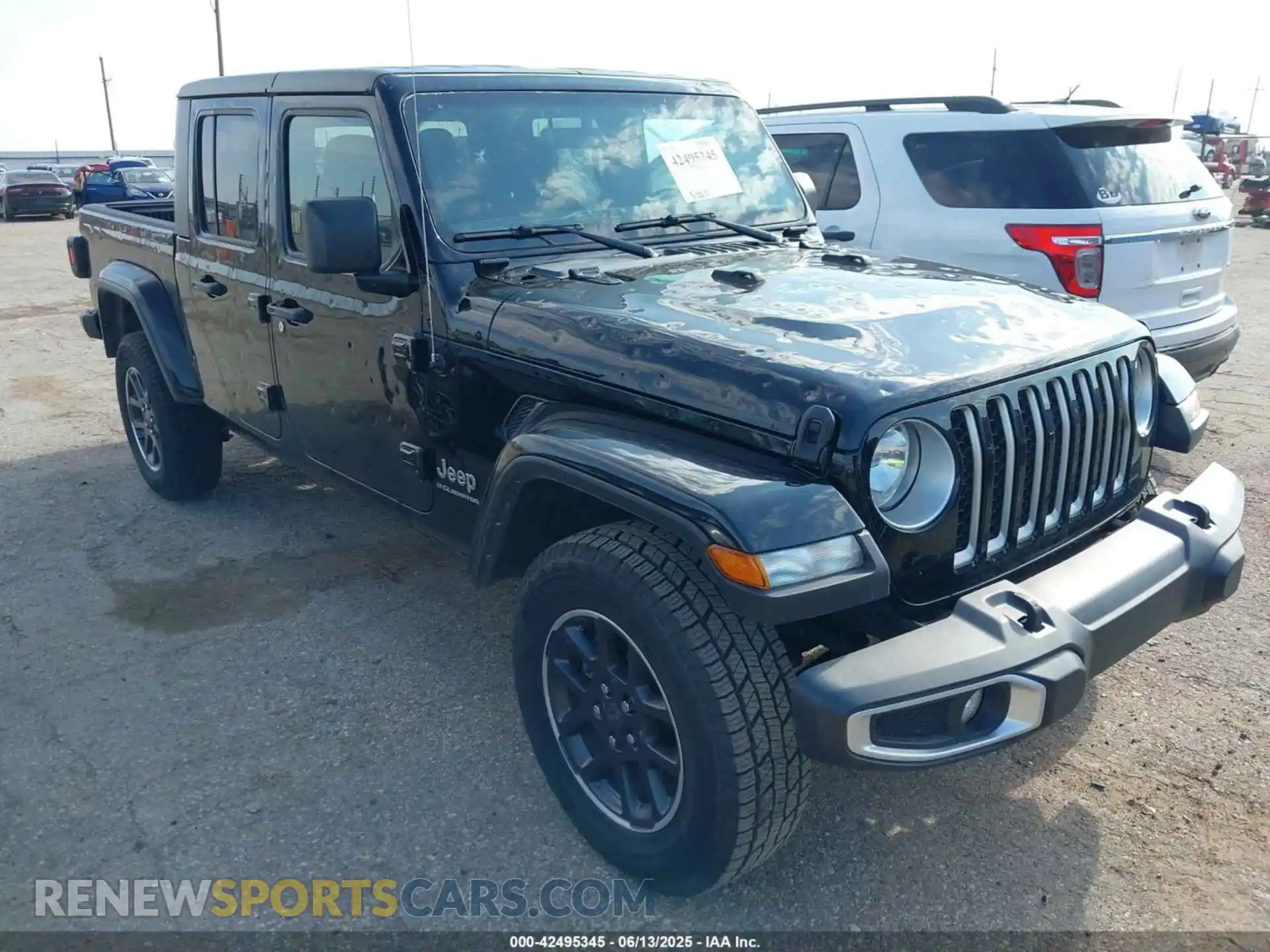 1 Photograph of a damaged car 1C6HJTFG2PL552850 JEEP GLADIATOR 2023