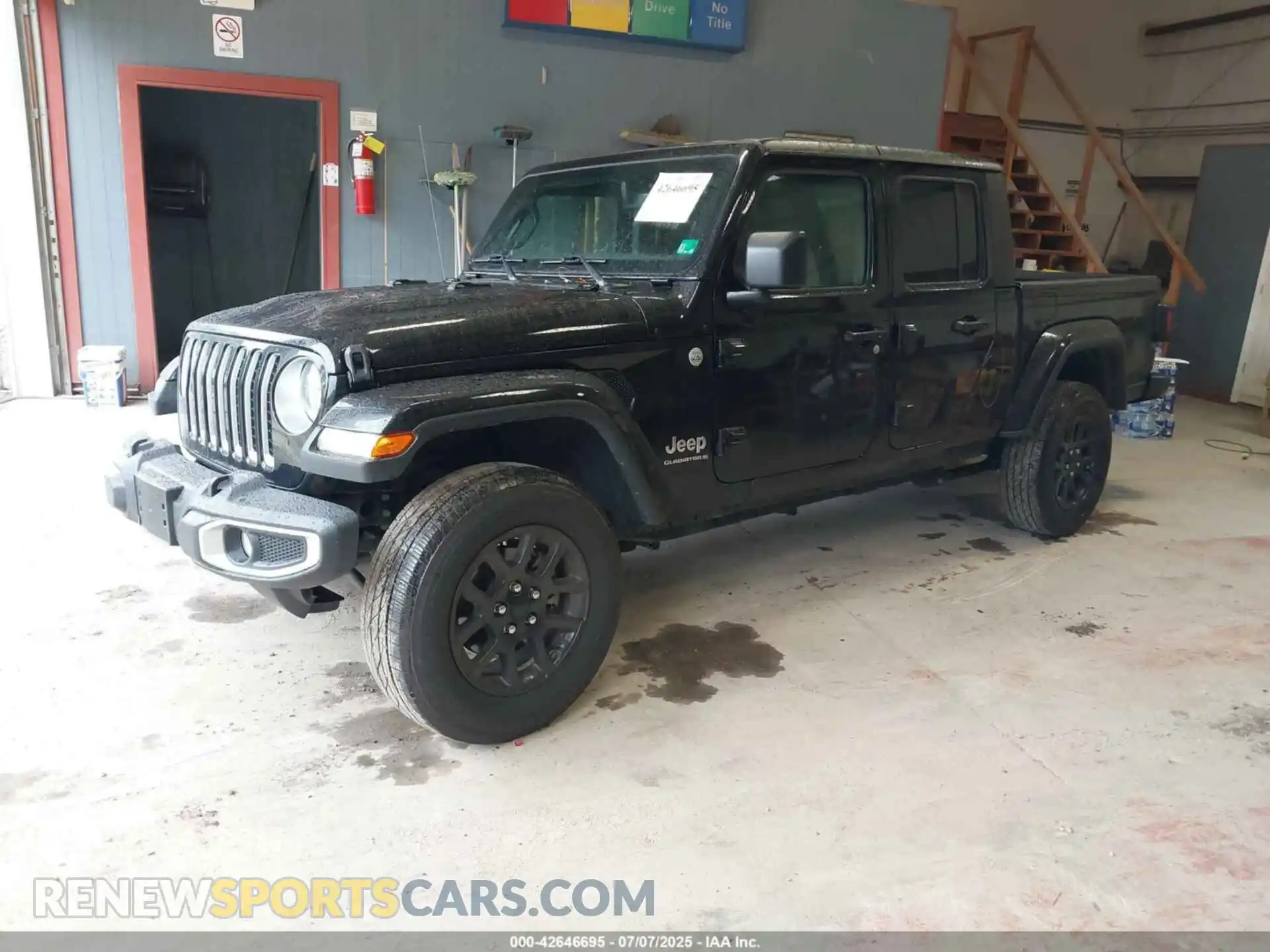 2 Photograph of a damaged car 1C6HJTFG3PL569804 JEEP GLADIATOR 2023