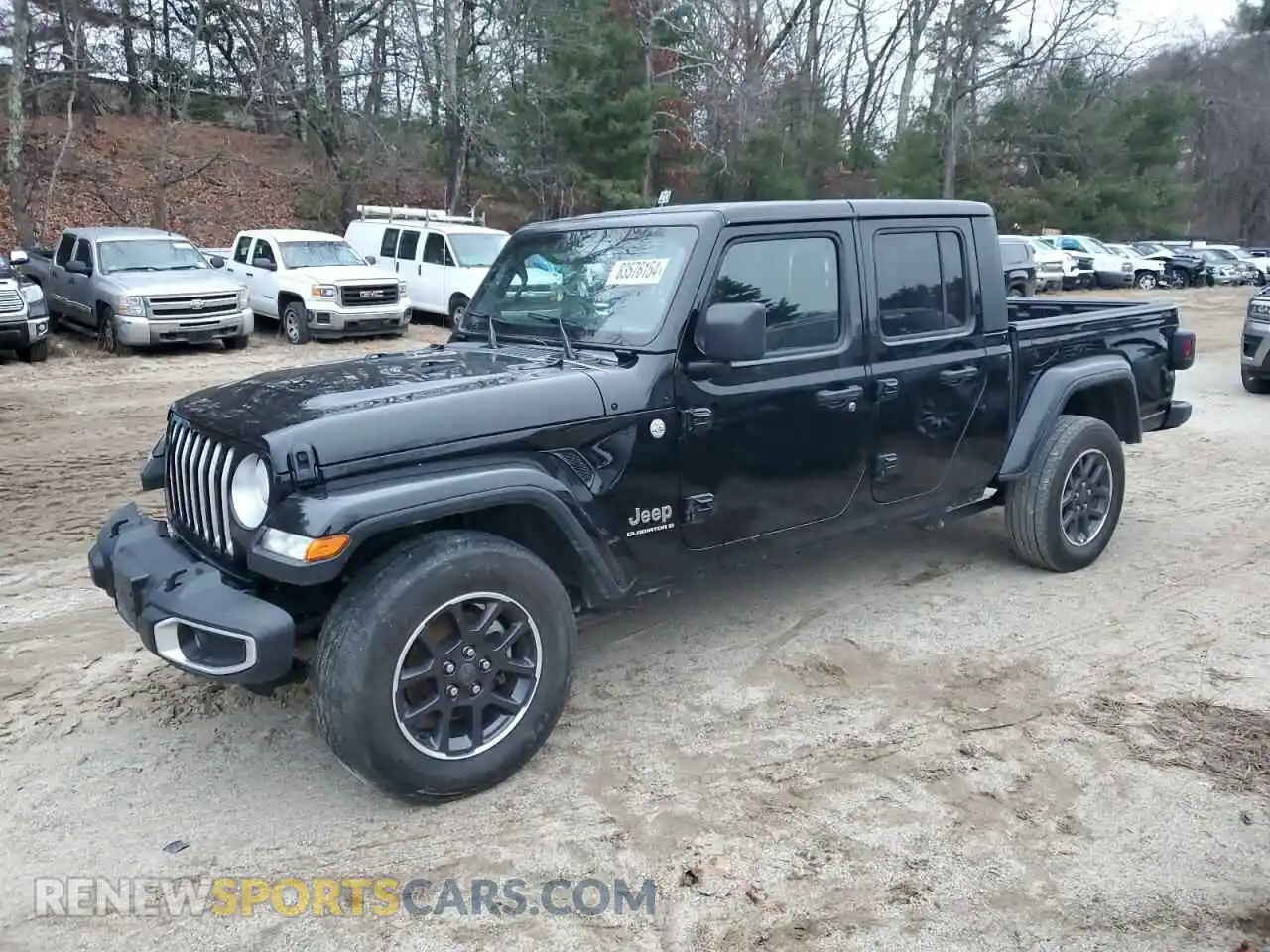 1 Photograph of a damaged car 1C6HJTFG4PL550551 JEEP GLADIATOR 2023
