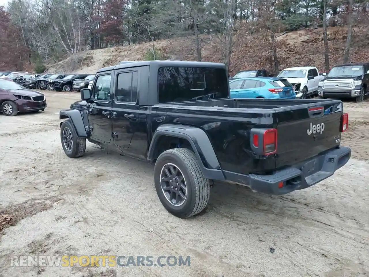 2 Photograph of a damaged car 1C6HJTFG4PL550551 JEEP GLADIATOR 2023